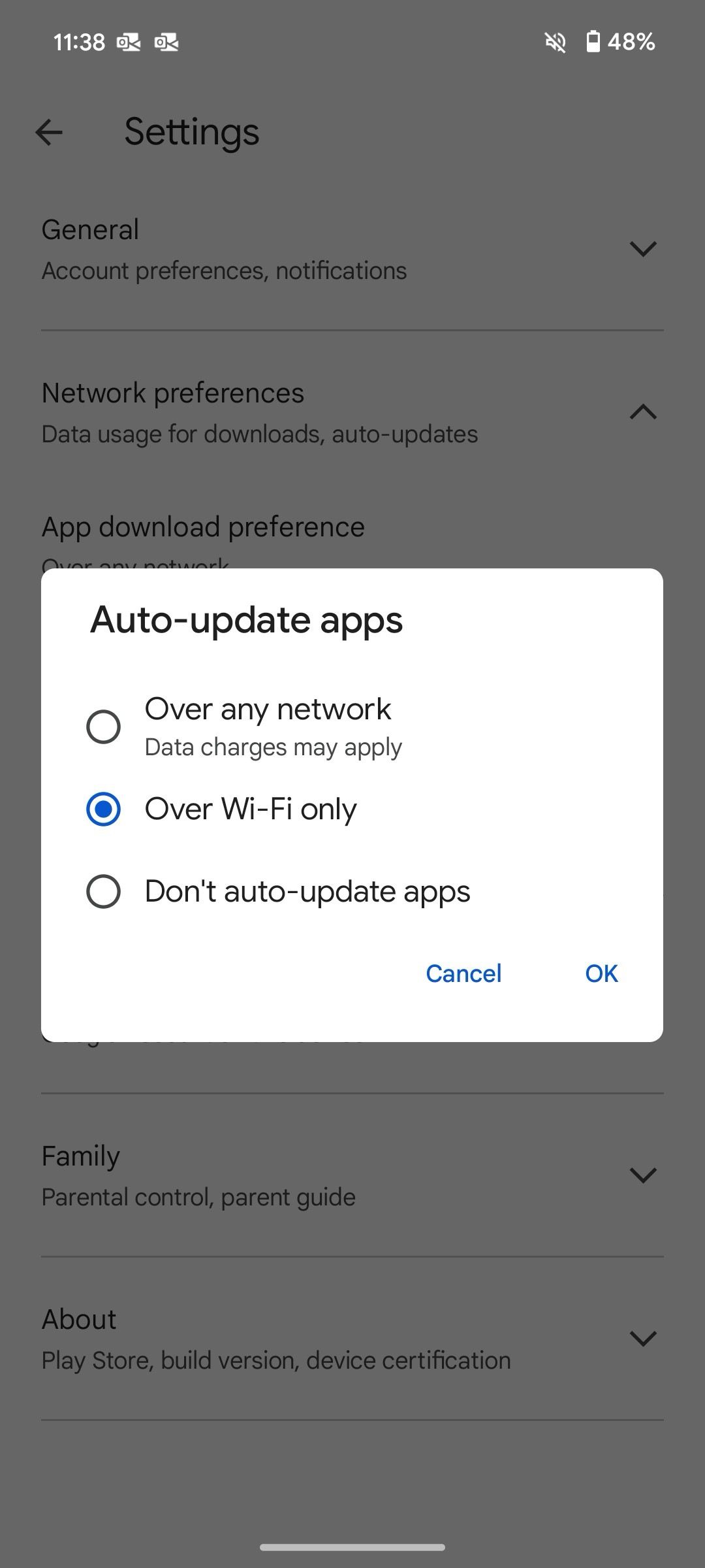 Auto-update apps on data and Wifi