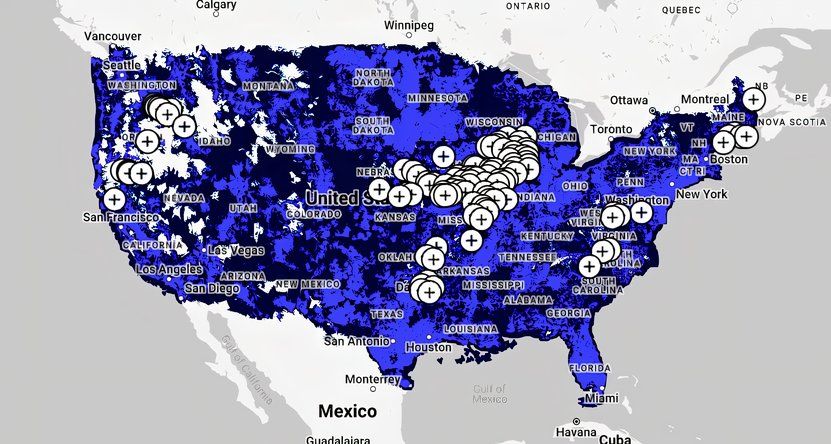 US Cellular Coverage Map