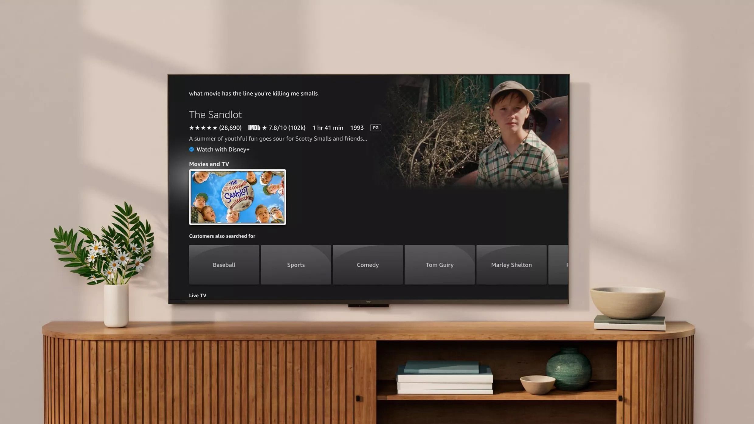 Amazon Fire TVs are getting an AI-powered search upgrade