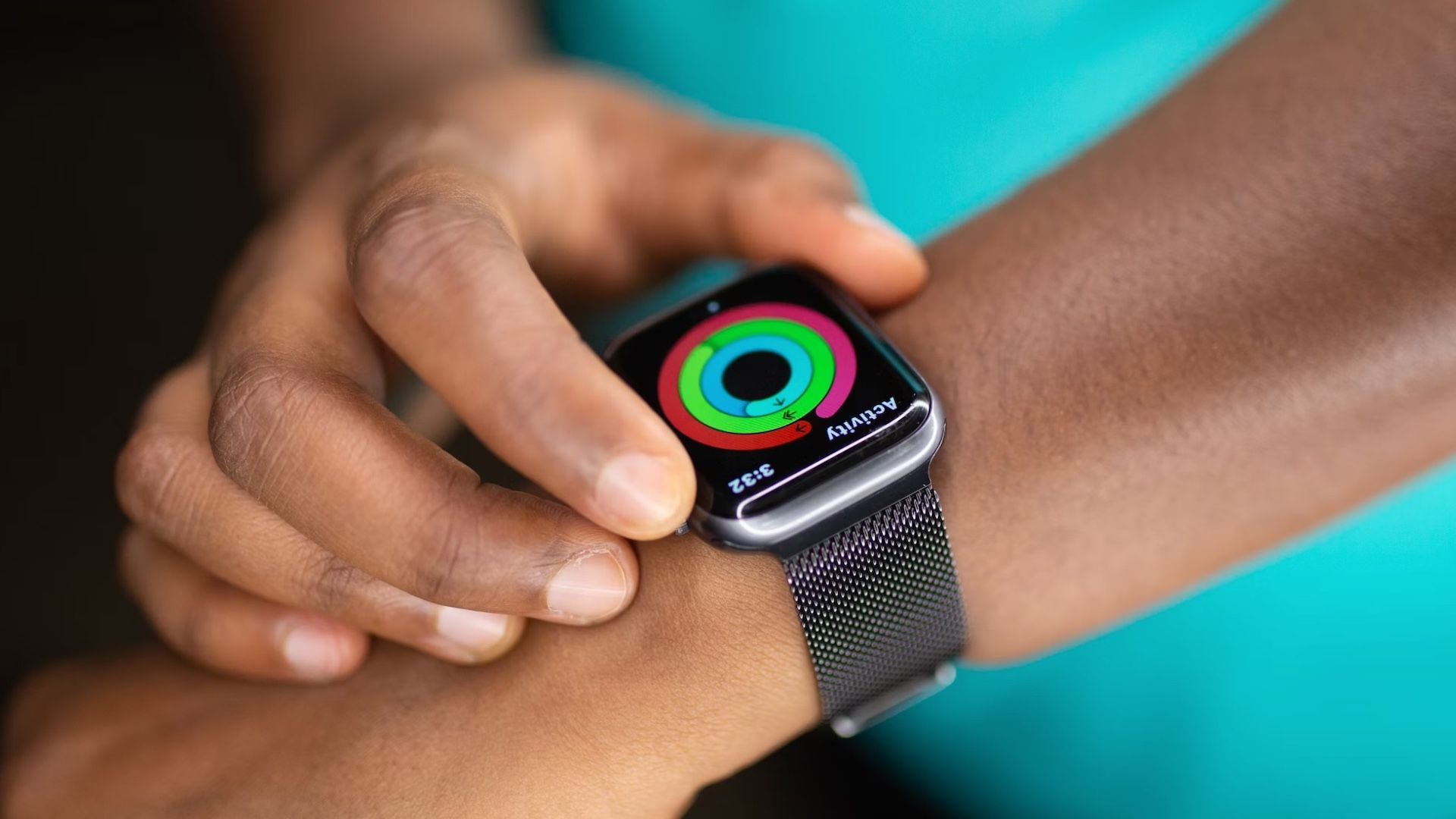 Apple Fitness Activity rings on Apple Watch