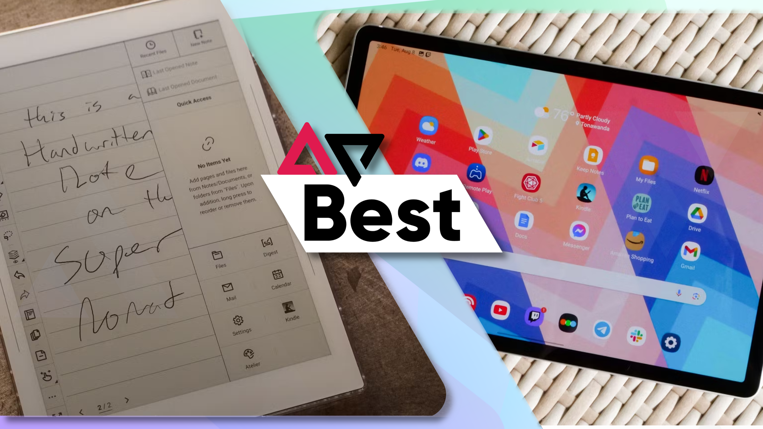 Best note taking tablets