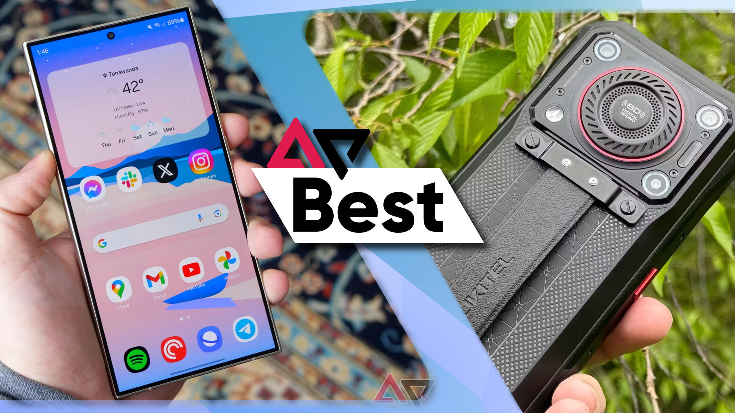 Best waterproof phones in 2024, featured image