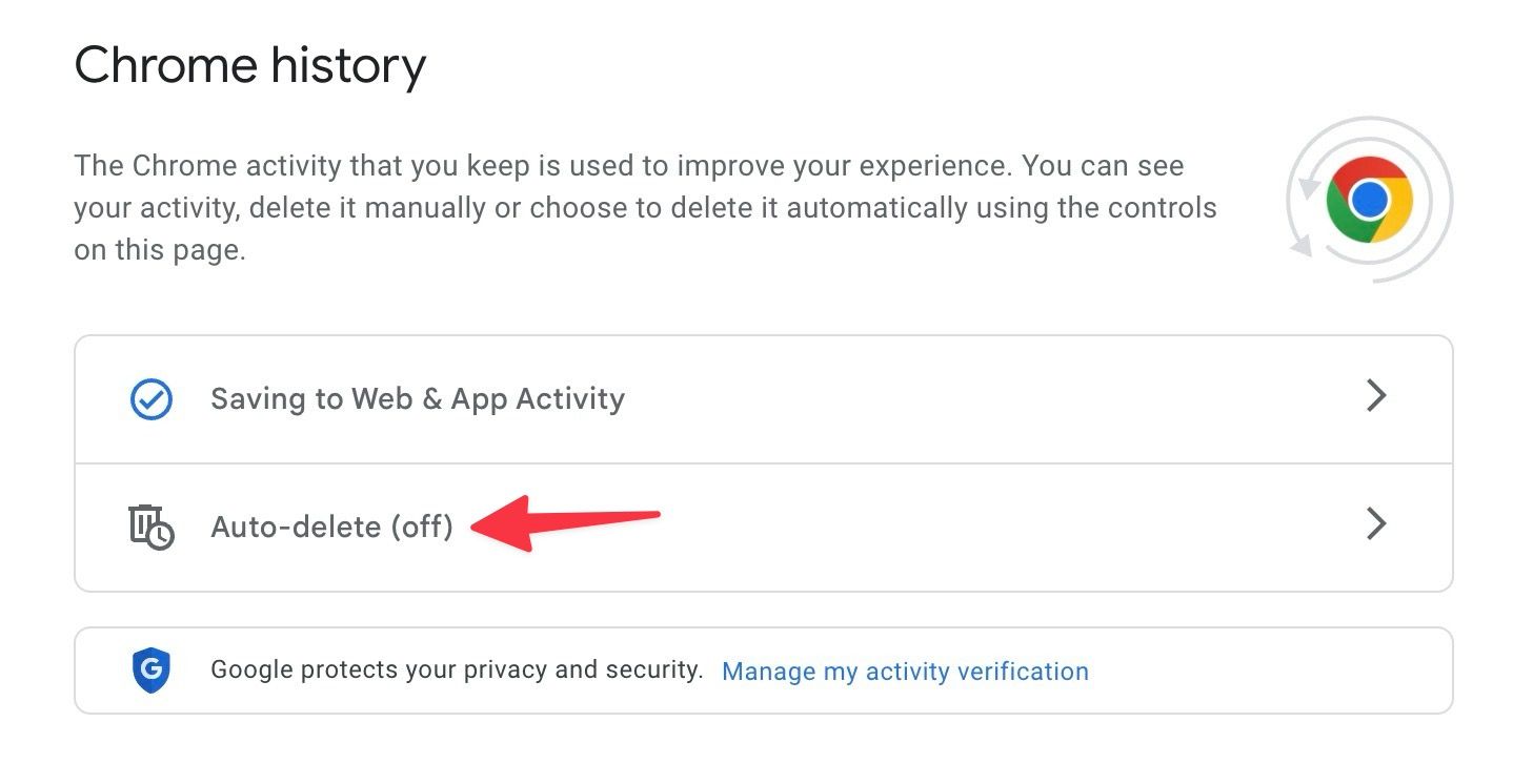 How to quickly delete your Google search history