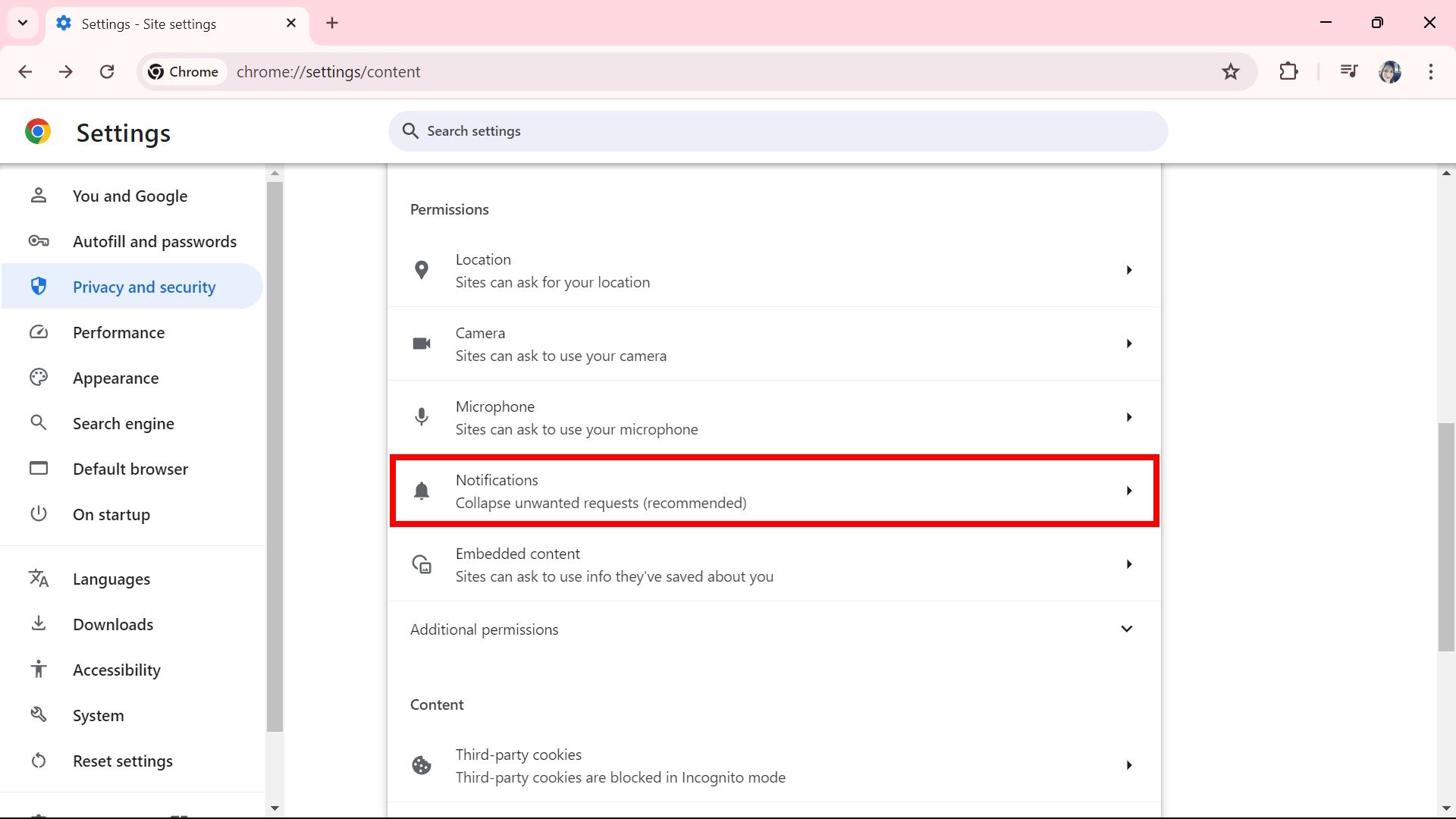 Google chrome how to disable push notifications on your browser