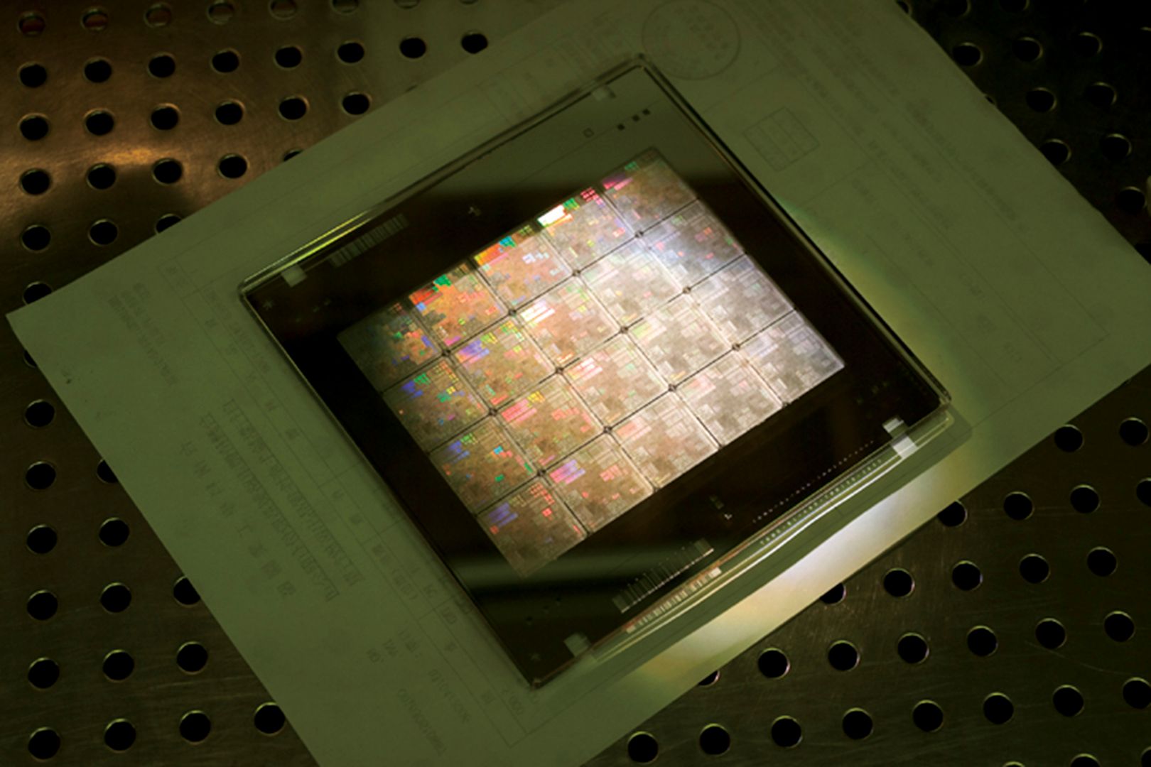 Microchip die from TSMC