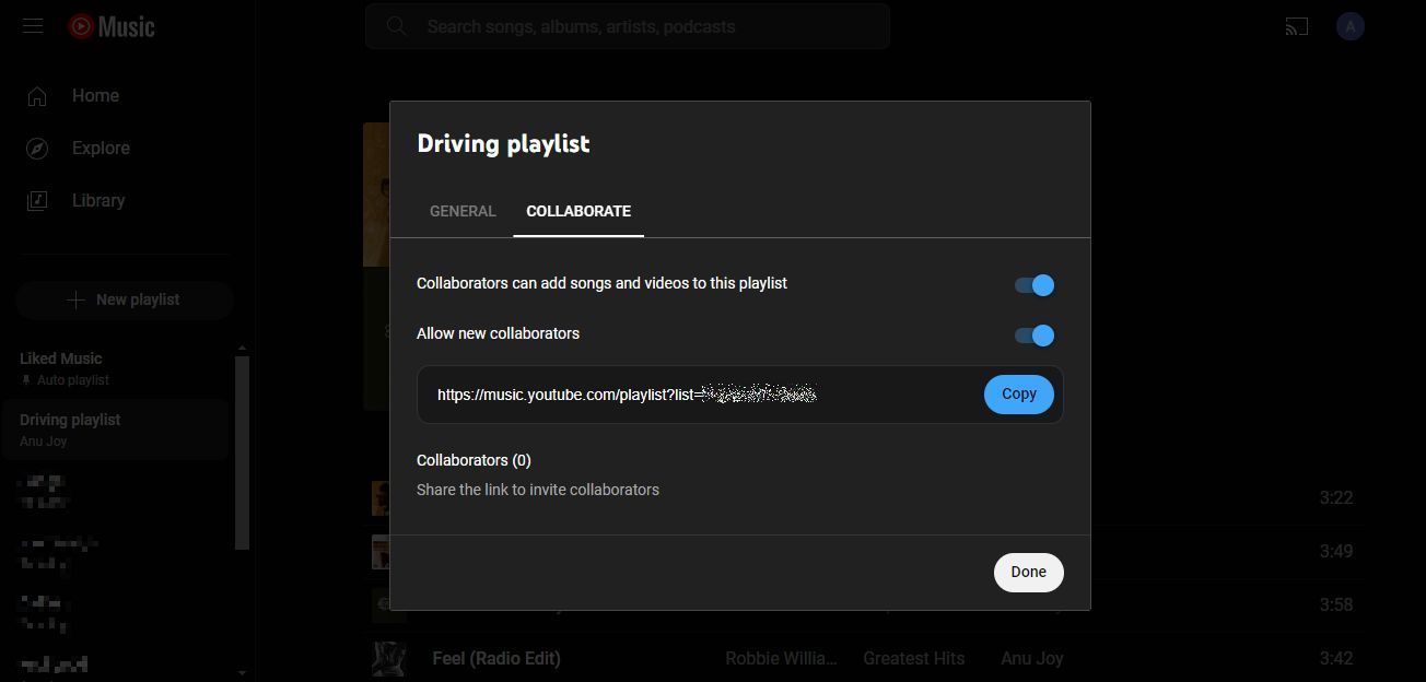 YouTube Music: How To Collaborate On Playlists