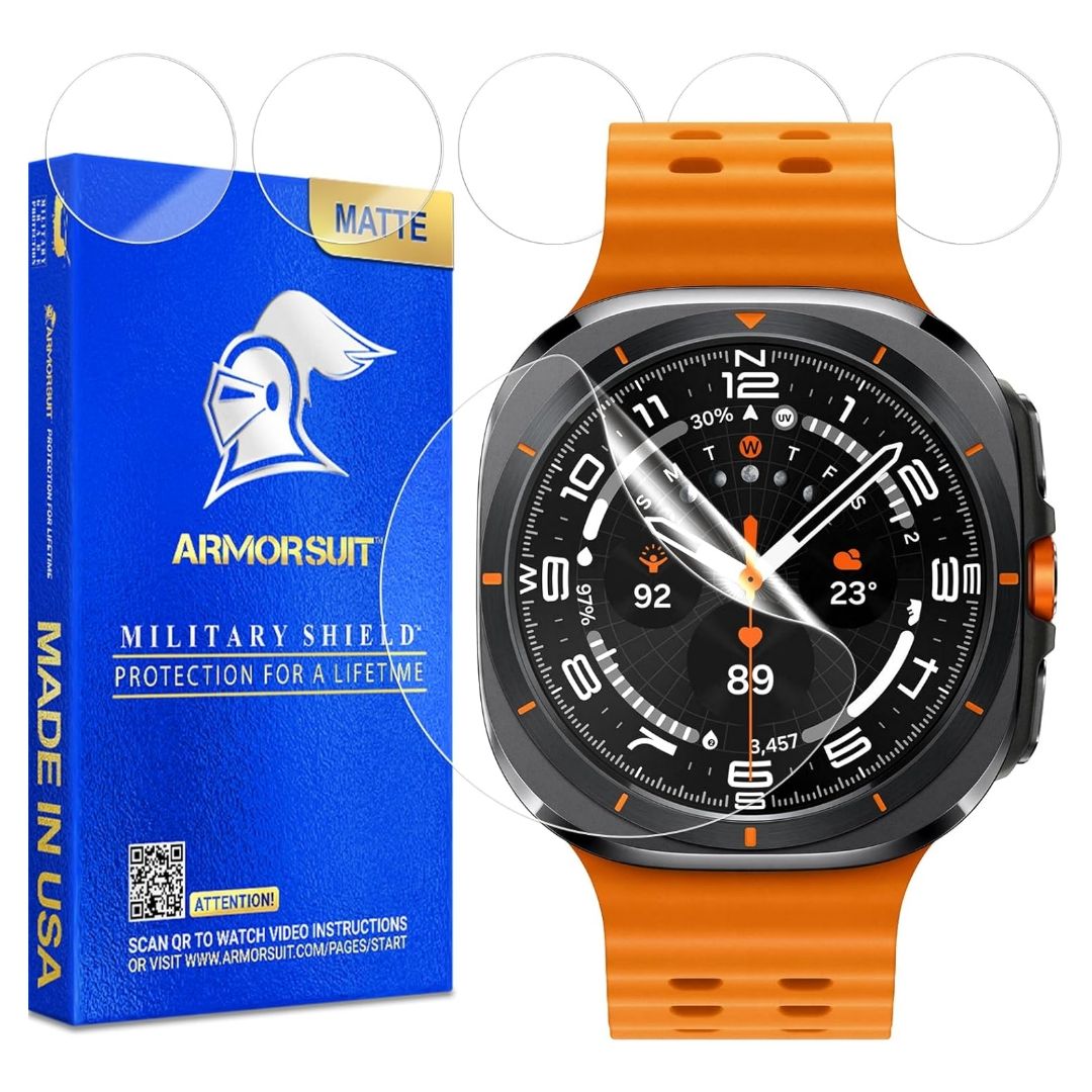 ArmorSuit MilitaryShield Matte Film for Galaxy Watch Ultra