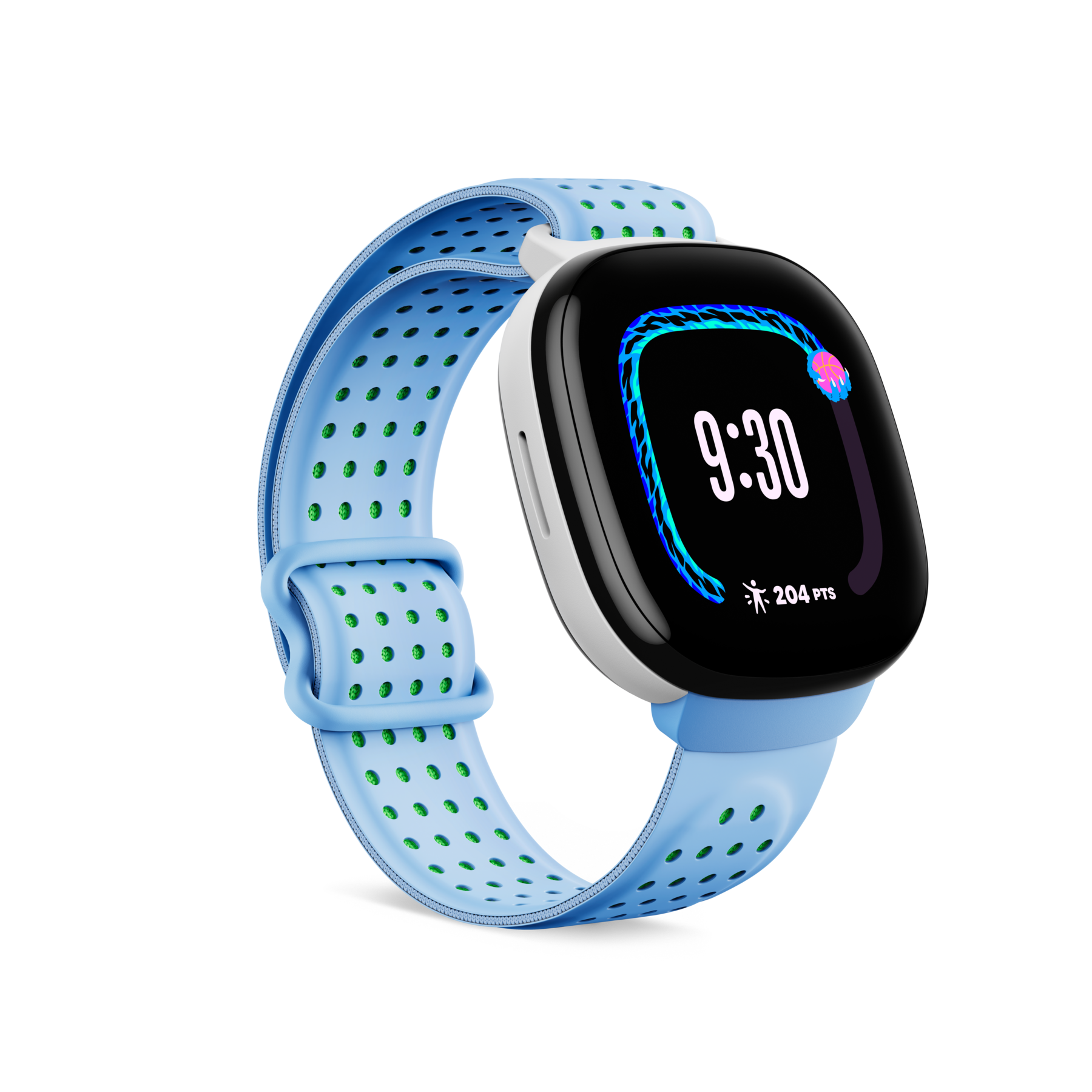 Courtside Band Fitbit Ace LTE on white background