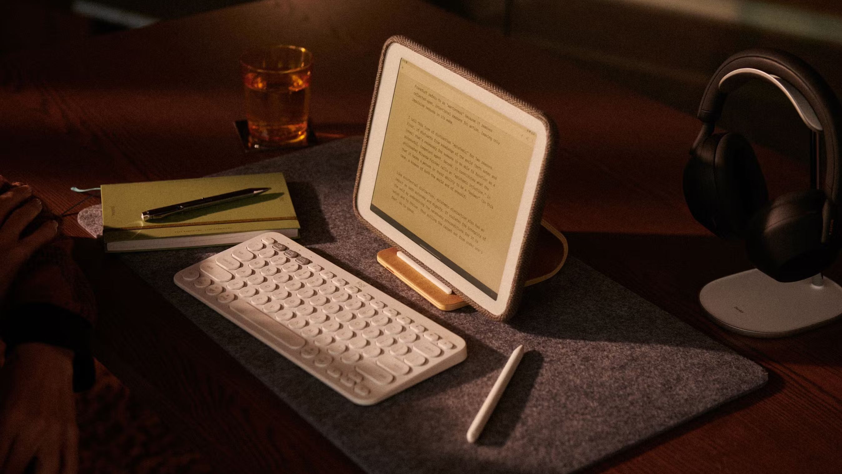 Daylight DC-1 being used as a wordprocessor