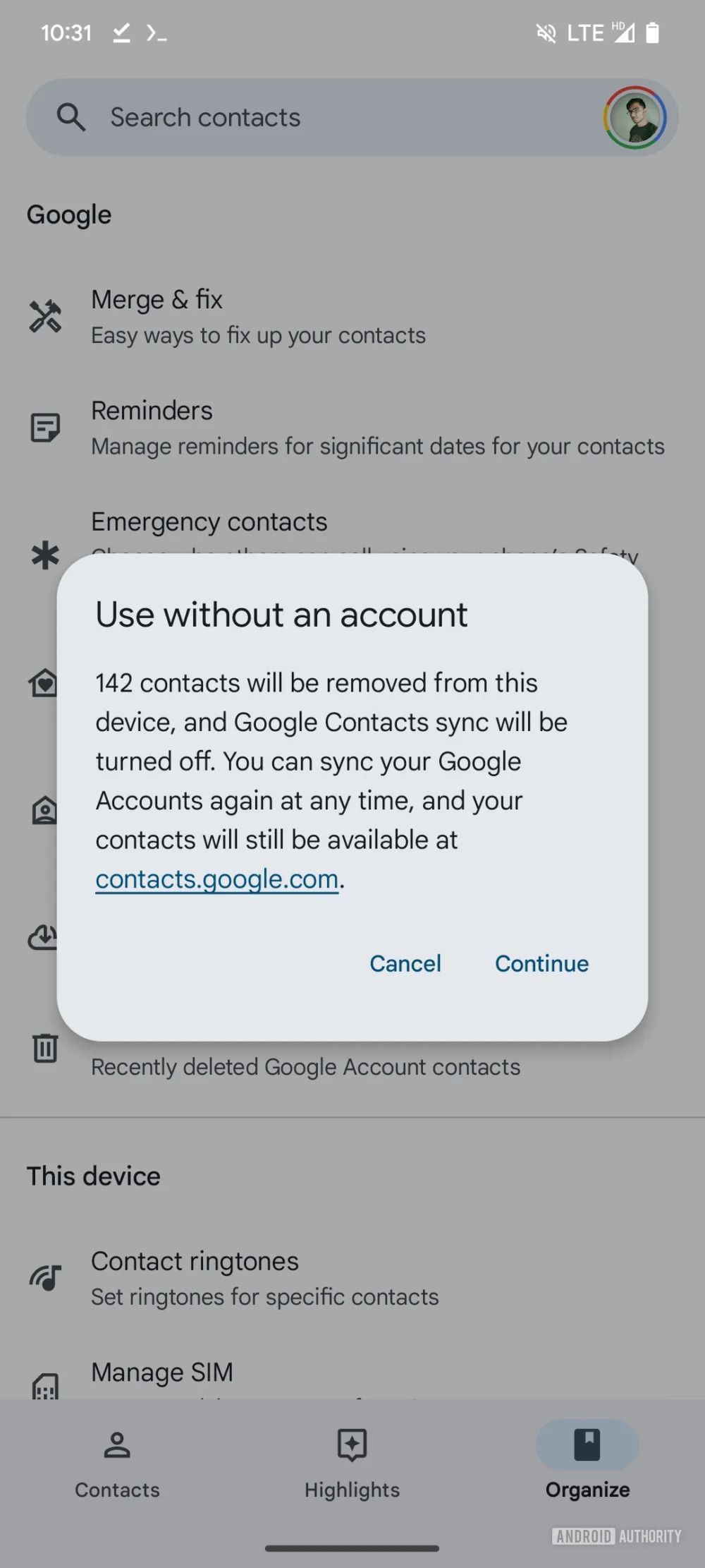 Google Contacts Use Without Account-1