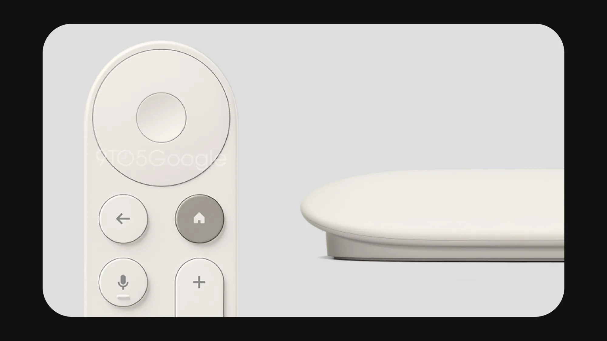 Google TV streamer renders