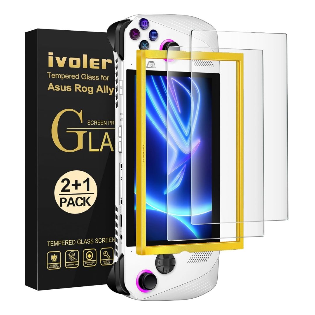 Ivoler Tempered Glass Protector for ROG Ally