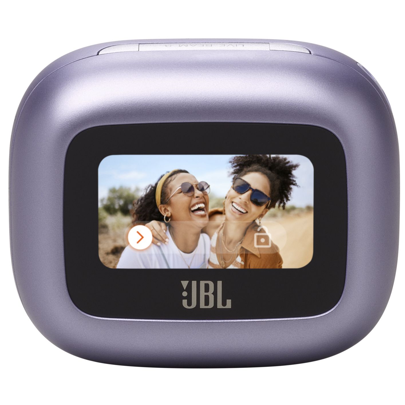 JBL Live Beam 3 case on white background