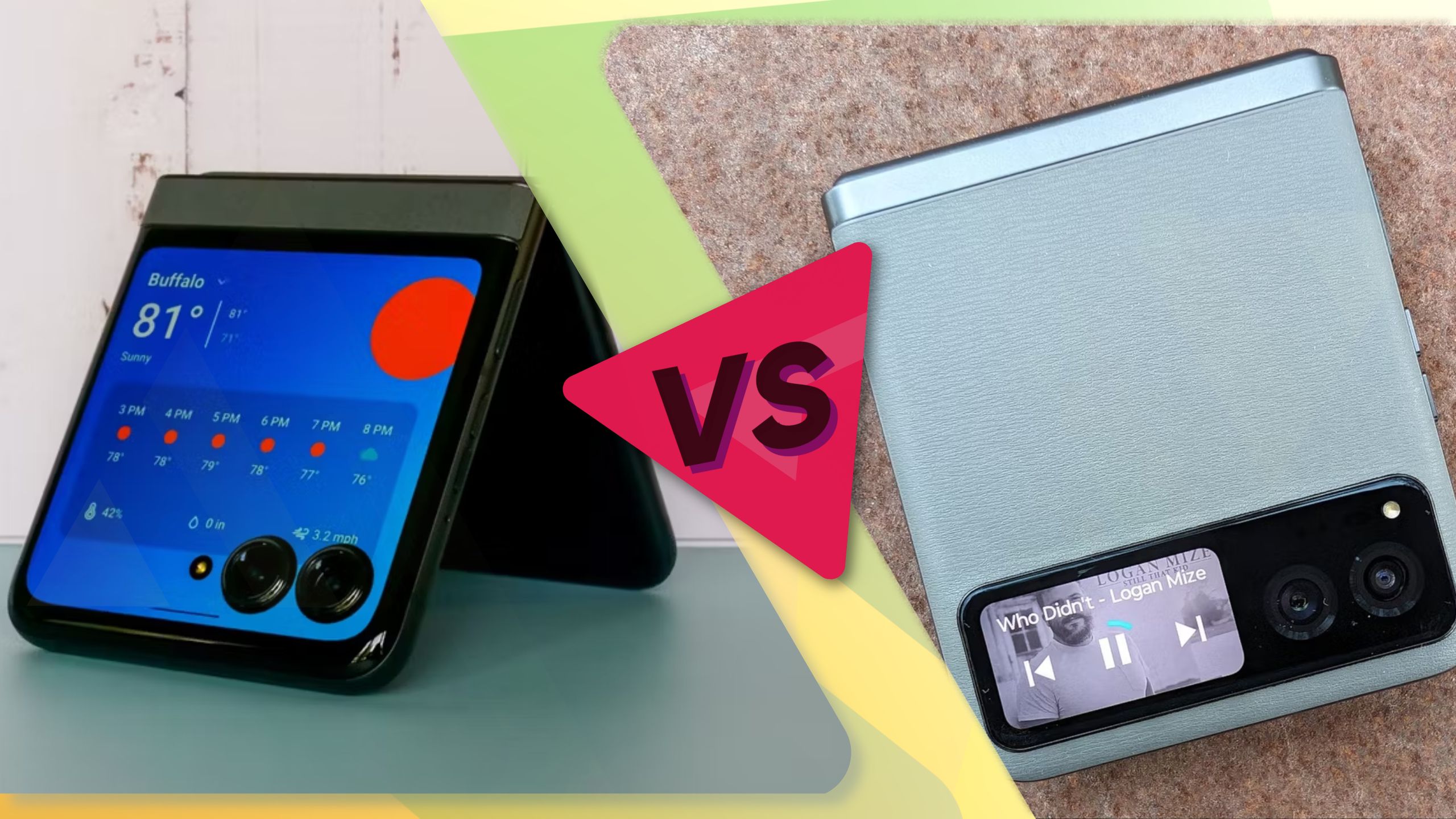 Motorola Razr (2024) vs. Razr (2023) The difference is remarkable
