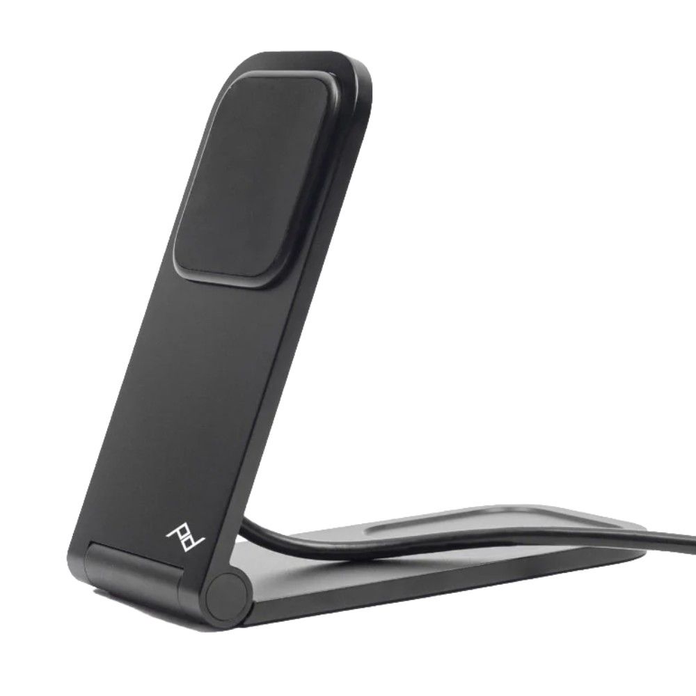 The Peak Design Qi2 Charging Stand.