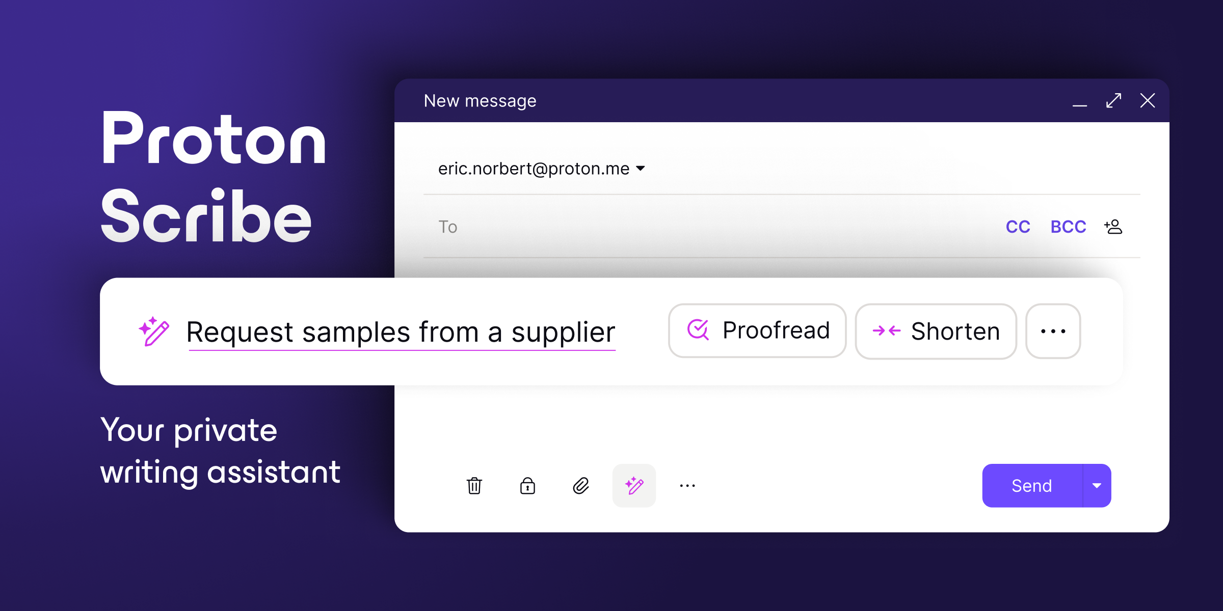 Proton Mail’s answer to Gmail’s Help Me Write is now available to regular subscribers