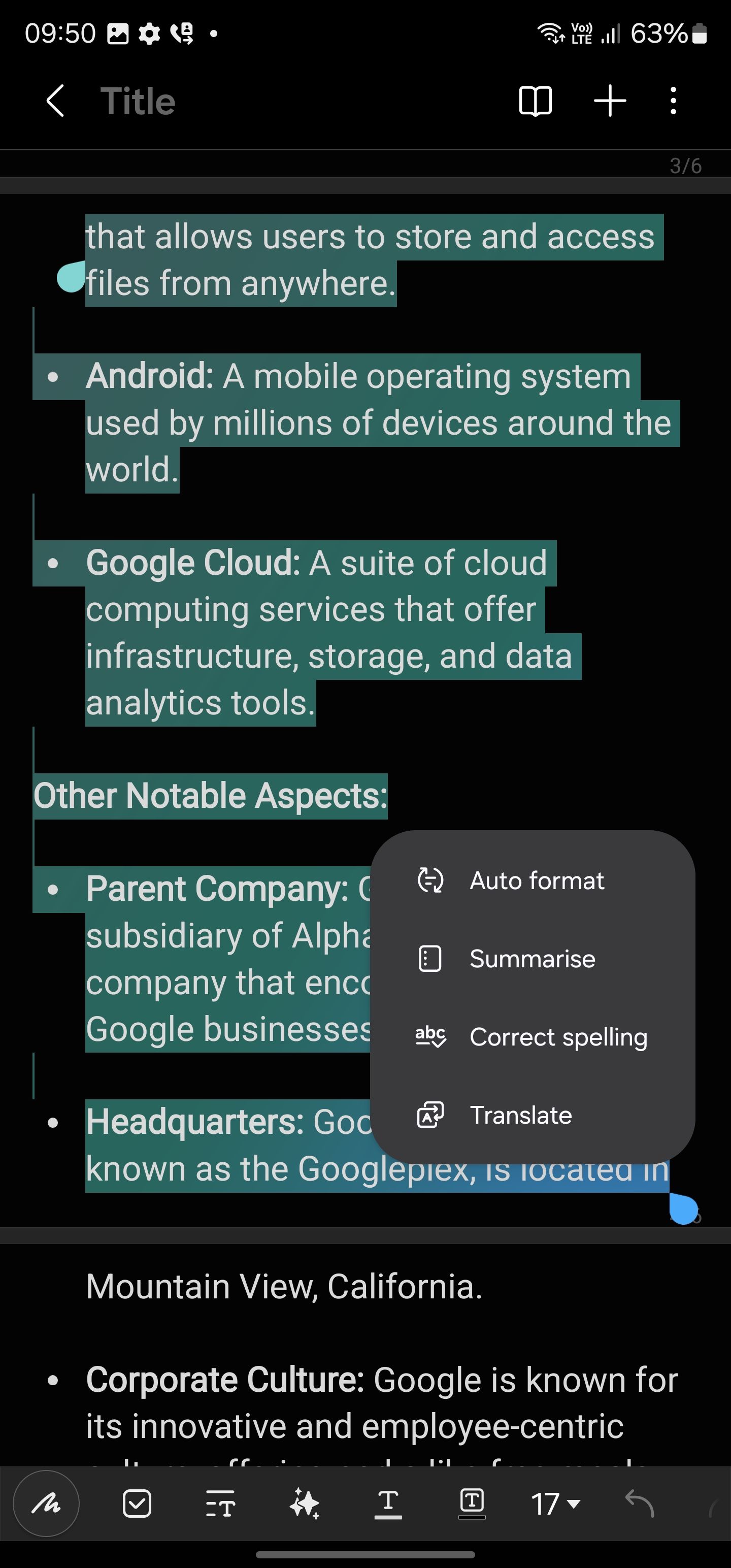 The top 10 Samsung Galaxy AI features