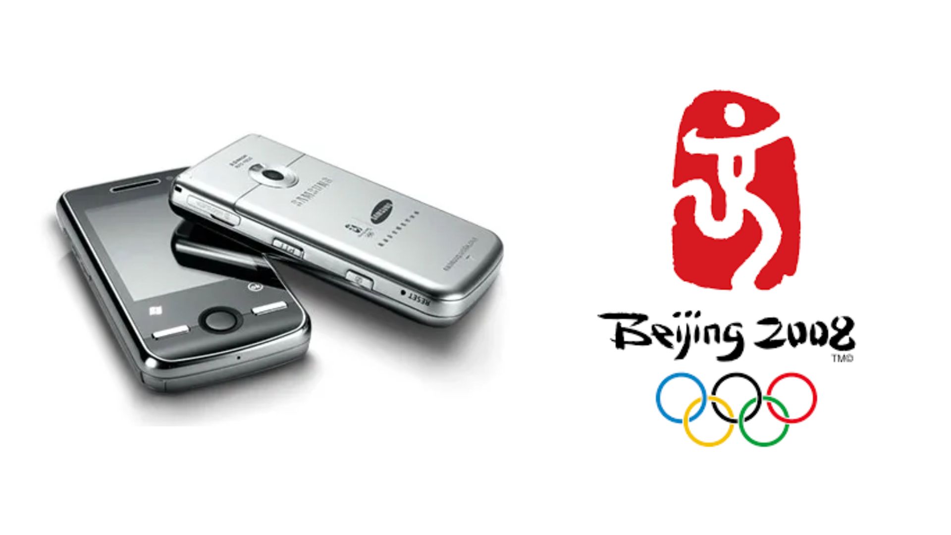 The Olympic Edition of the Samsung SGH-i688 smartphone.