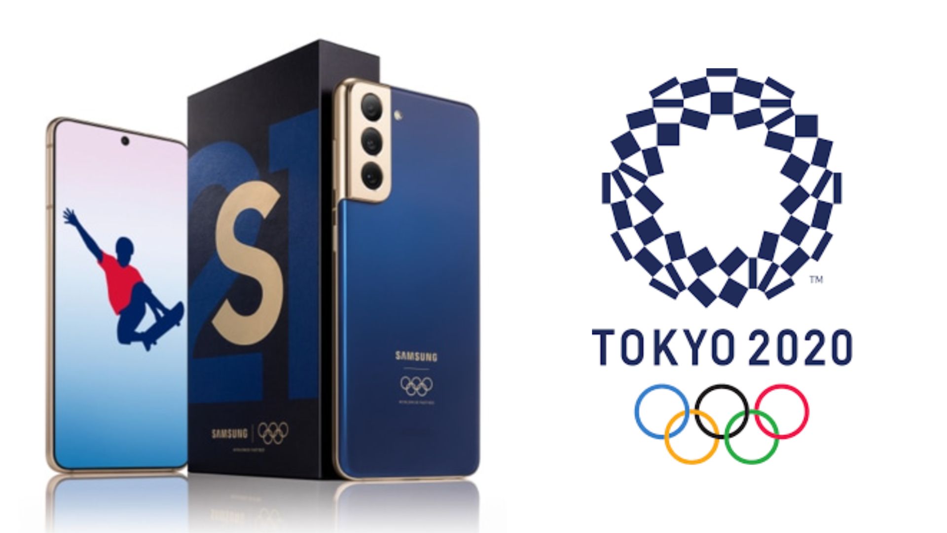 The second Tokyo 2020 Olympic Edition, this time the Galaxy S21.