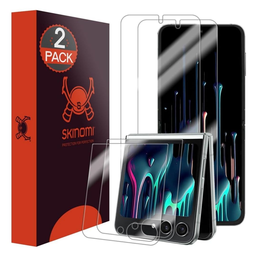 Skinomi TechSkin for Galaxy Z Flip 6