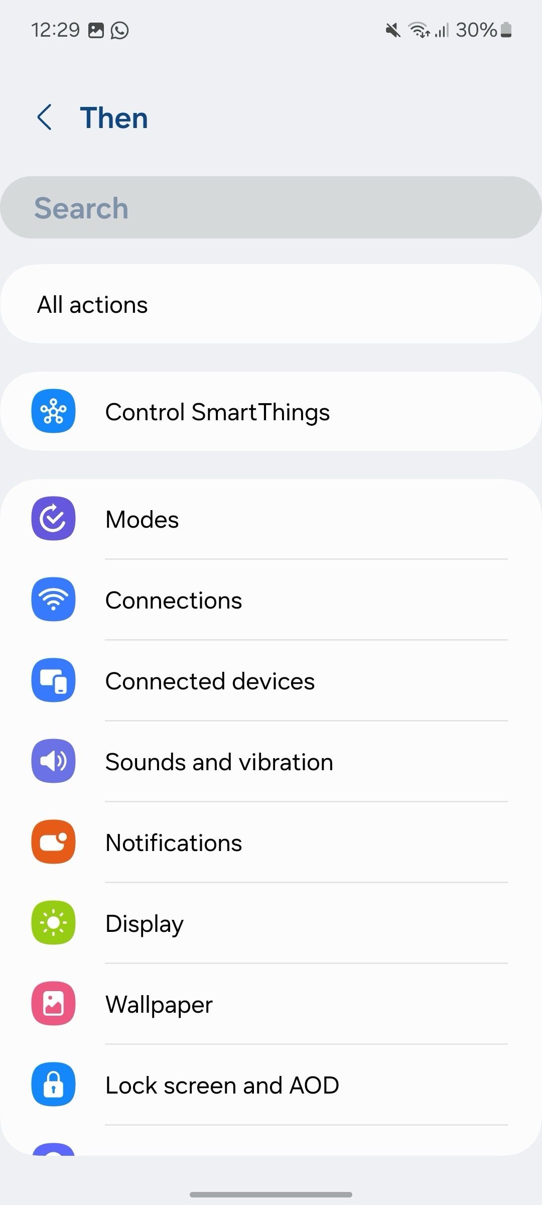 Routine condition in Galaxy A15