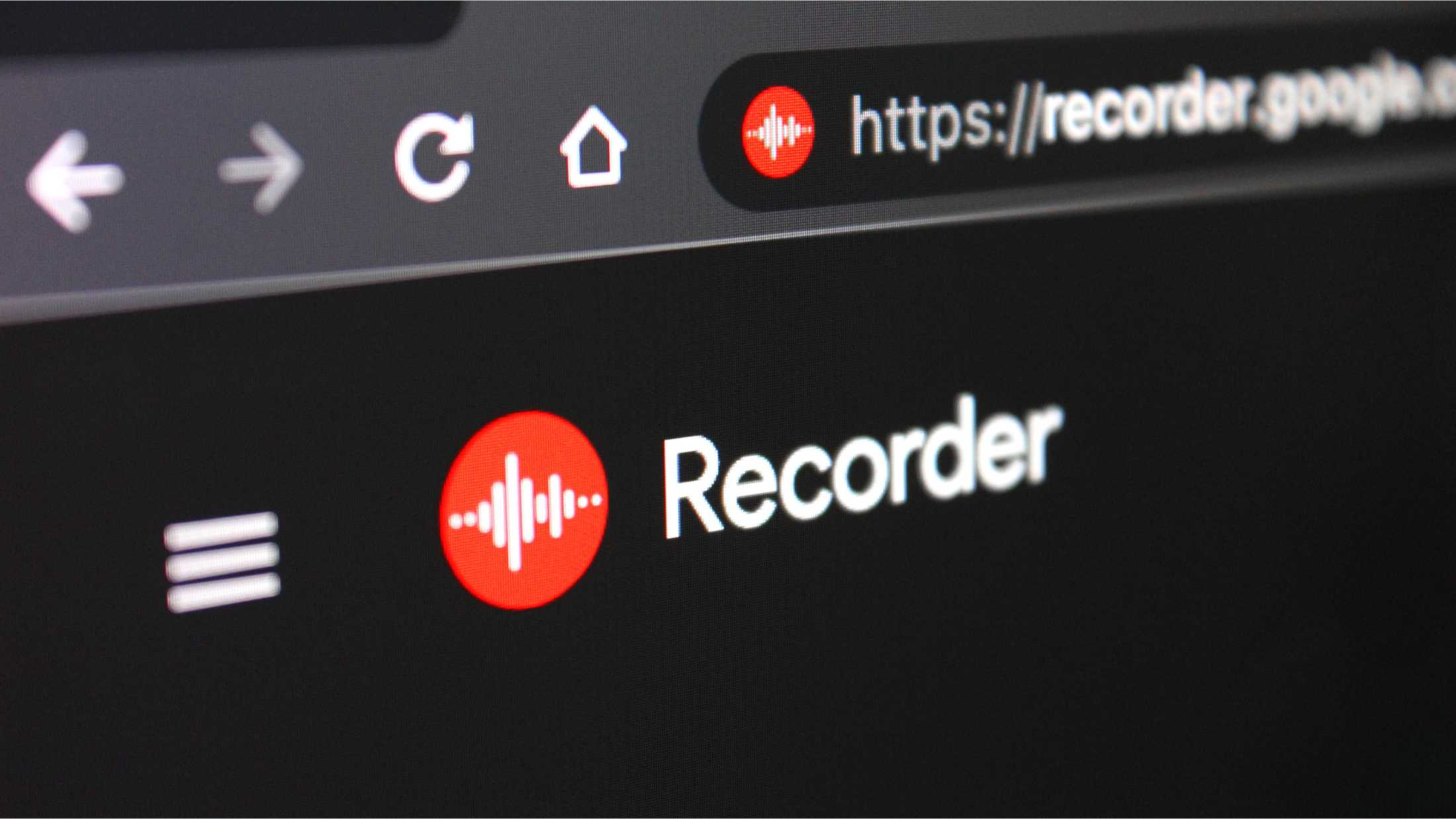 Google Recorder on the web.