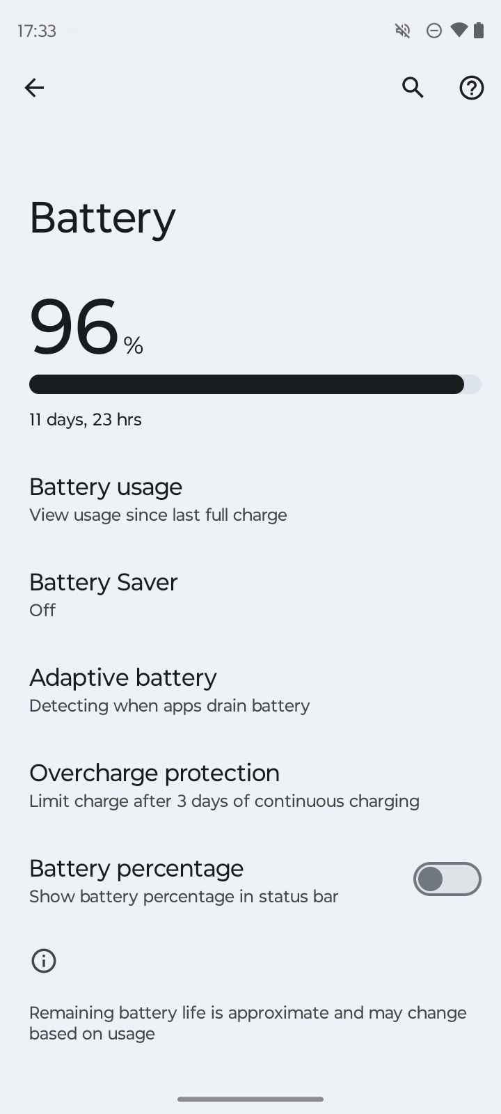 Open overcharge protection on Moto G Power