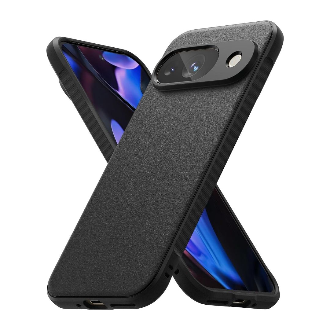 Ringke Onyx for Pixel 9, layered front and back views