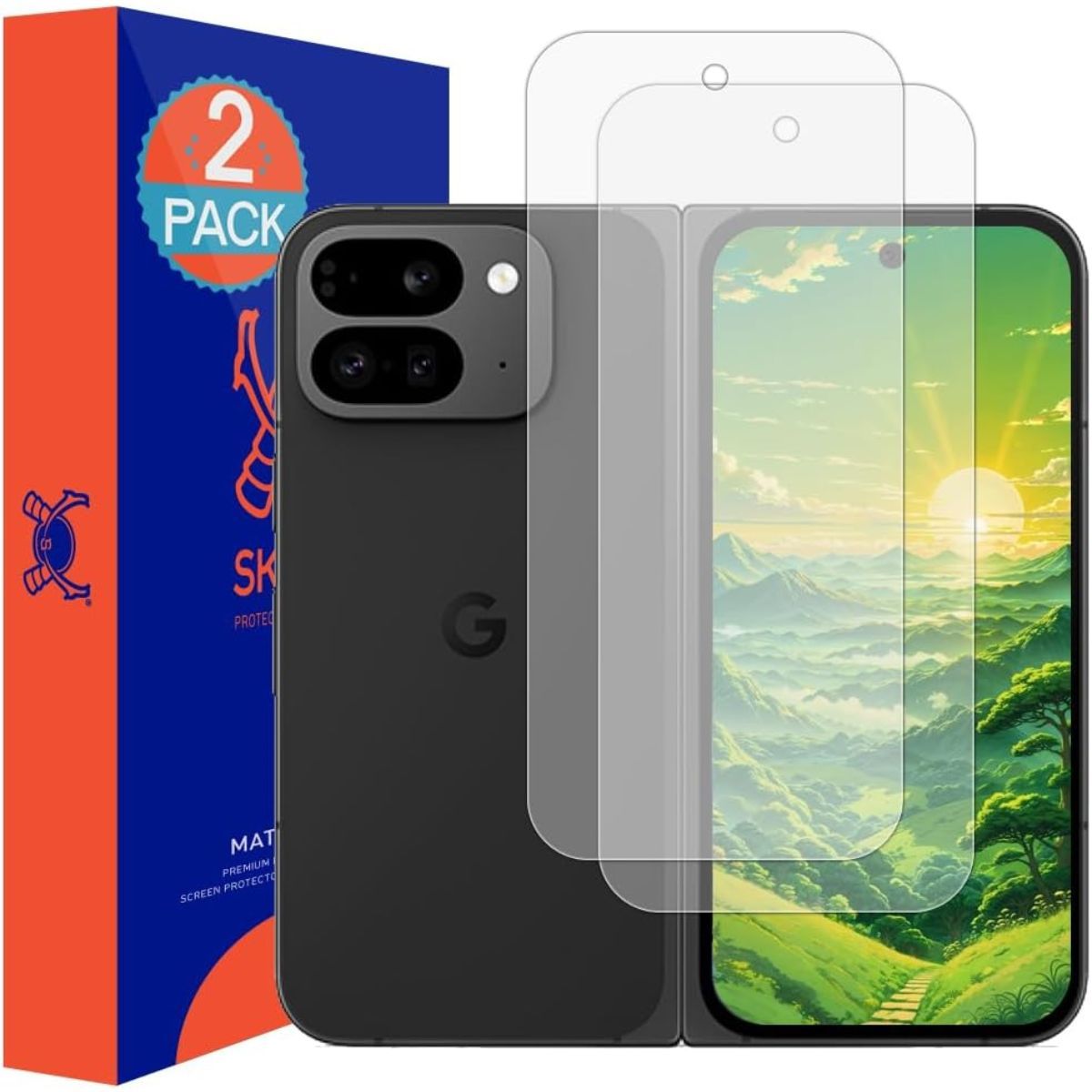 Skinomi Matte Screen Protector for Pixel 9 Pro Fold