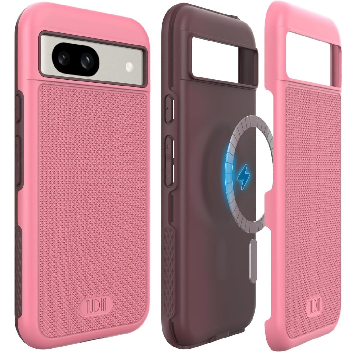 TUDIA DualShield Grip copatibile con Cover otorola Edge 40, [erge