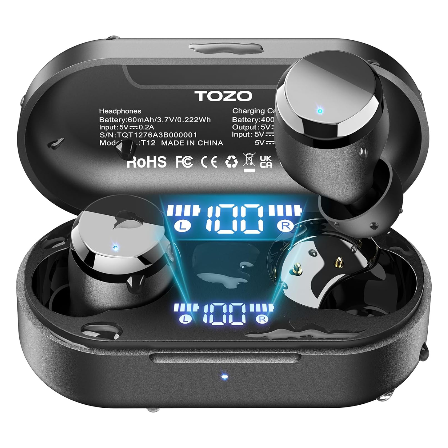 Tozo T12 wireless earbuds