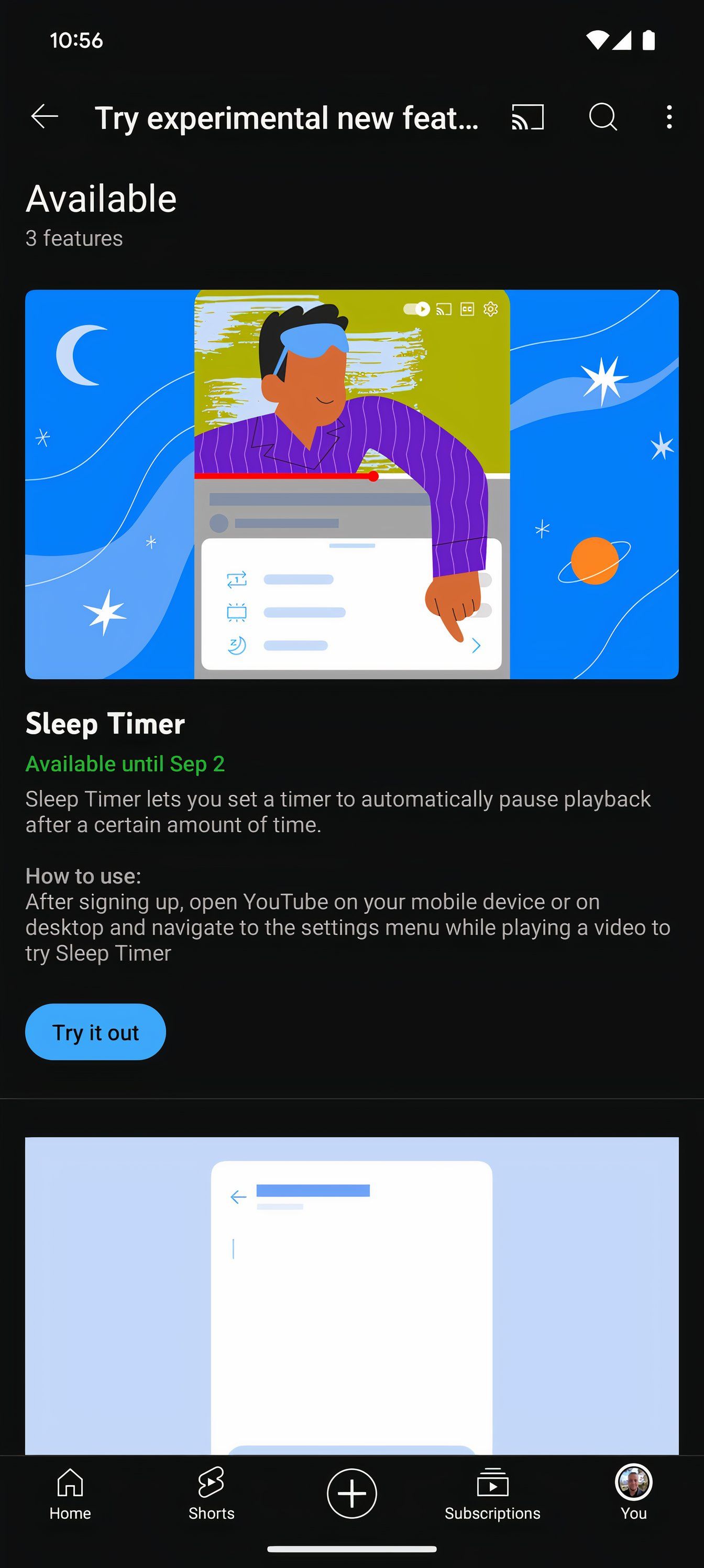 YouTube Premium members can now set a sleep timer on videos
