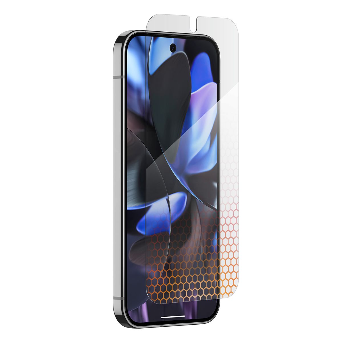 Zagg Glass XTR3 for Pixel 9 Pro, angled view