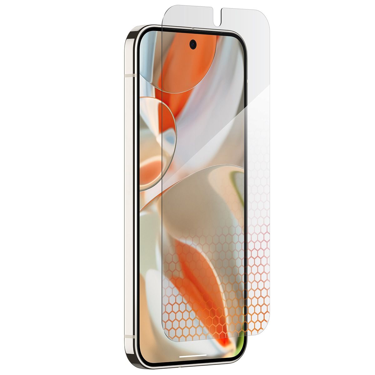 A render of the Zagg Glass XTR3 Pixel 9 Pro XL screen protector