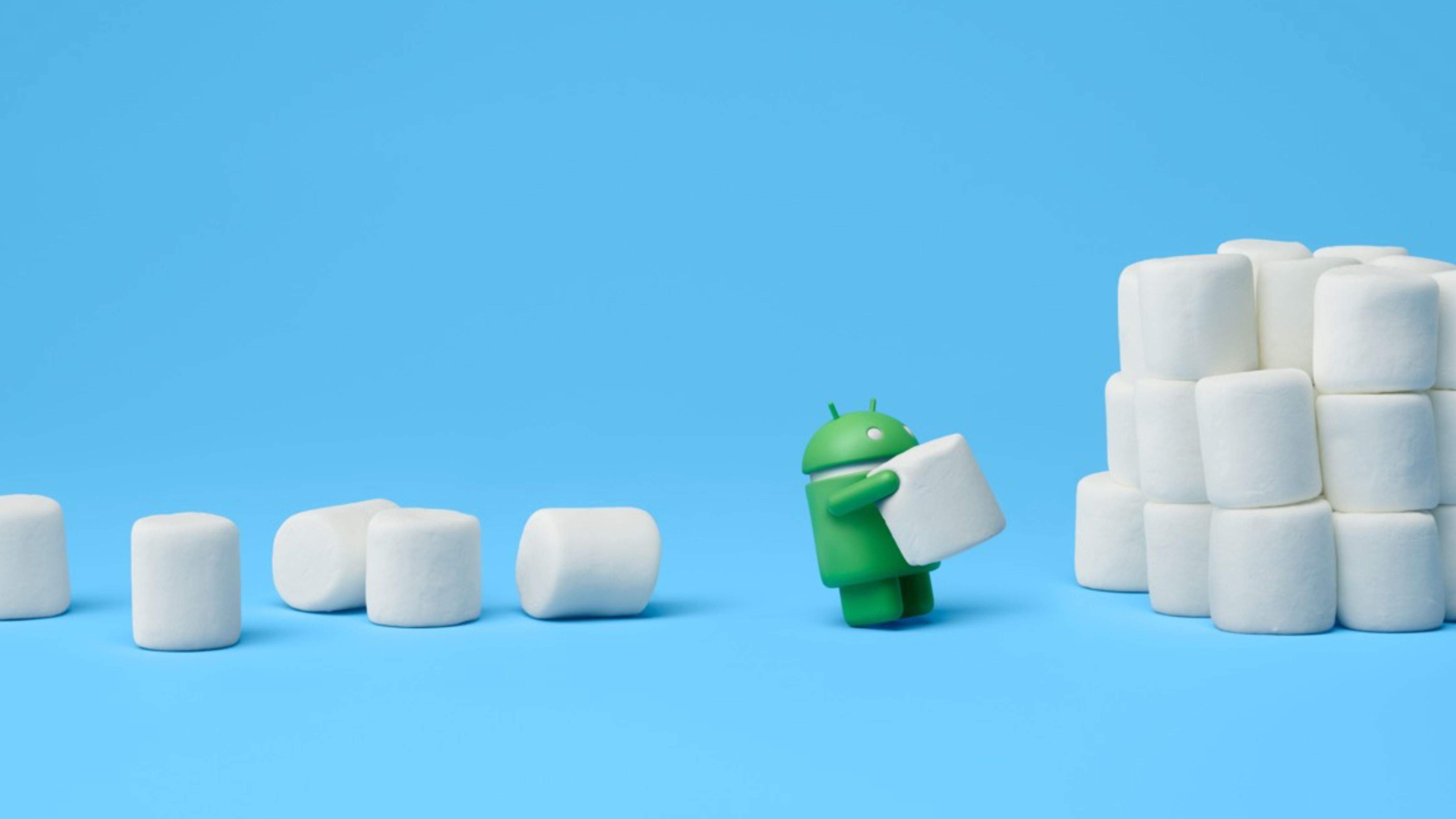 Promotional image for Android 6.0 Marshmallow update.