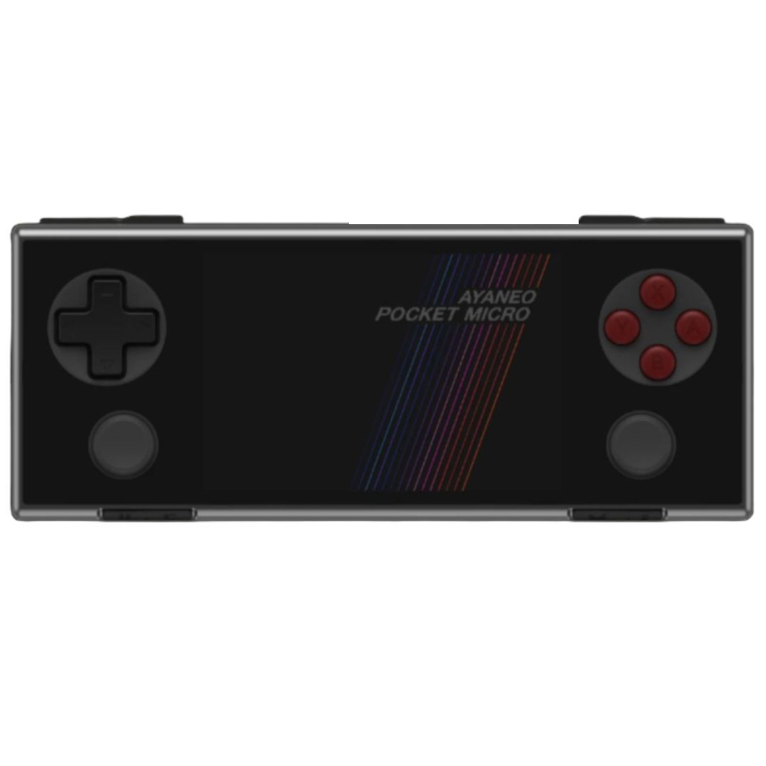 Micro Black Ayaneo Pocket Games on a white background