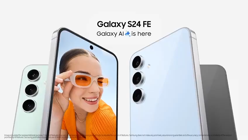 Galaxy S24 FE unboxing (via @evleaks) 1-18 screenshot