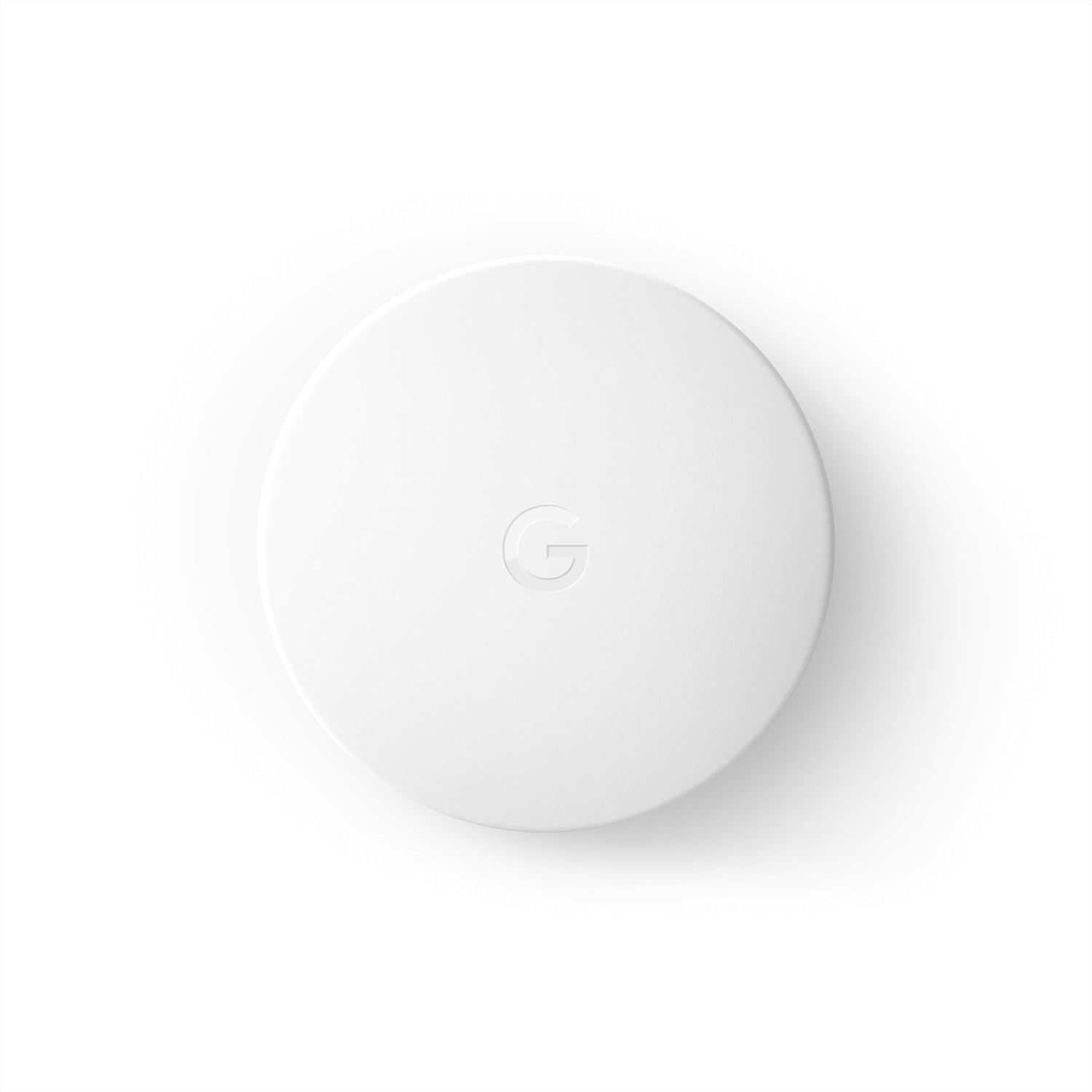 Google Nest Temperature Sensor white background