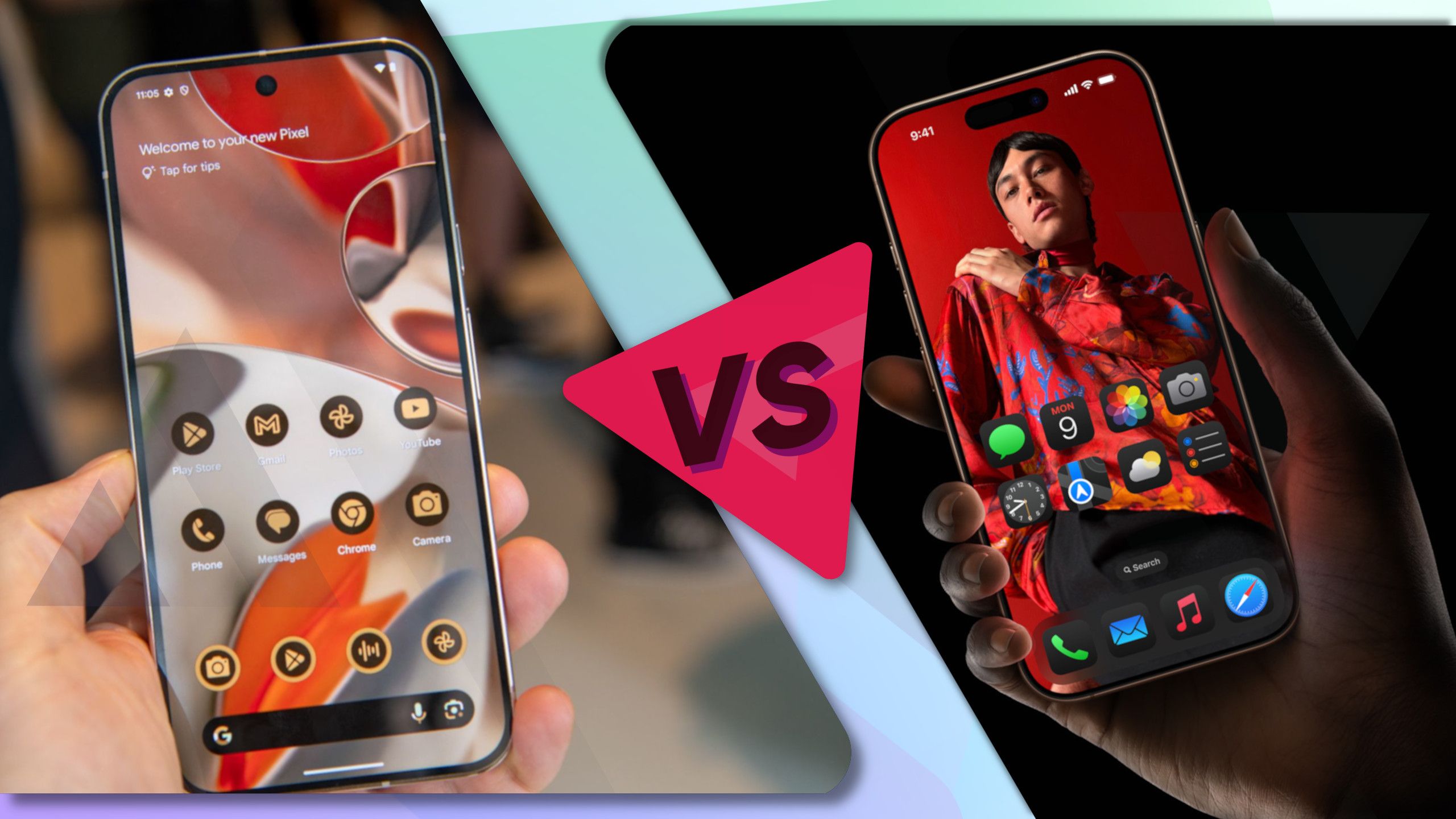 google pixel 9 pro vs apple iphone 16 pro