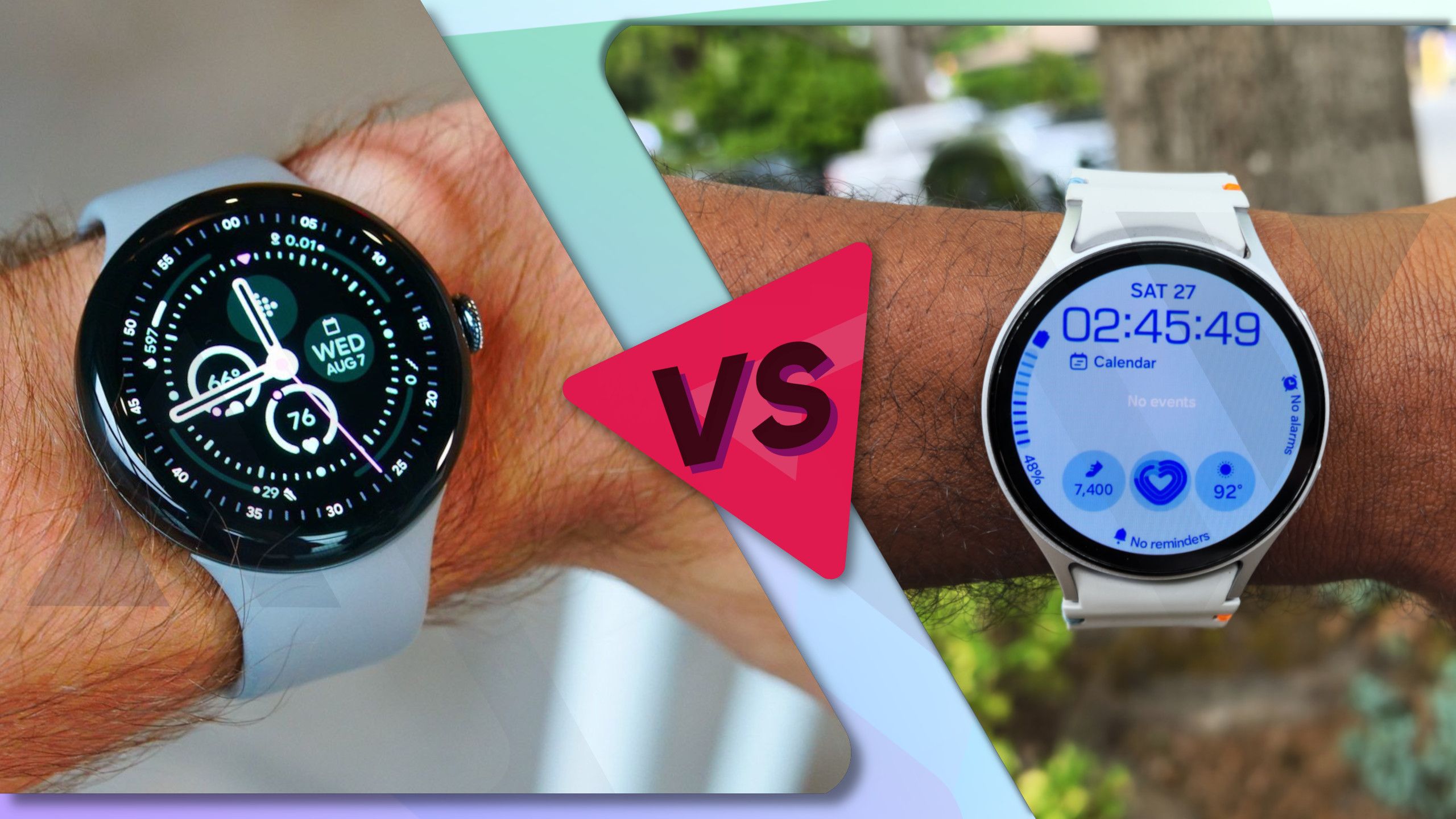 Google Pixel Watch 3 vs. Samsung Galaxy Watch 7: Which is the best Wear OS watch?