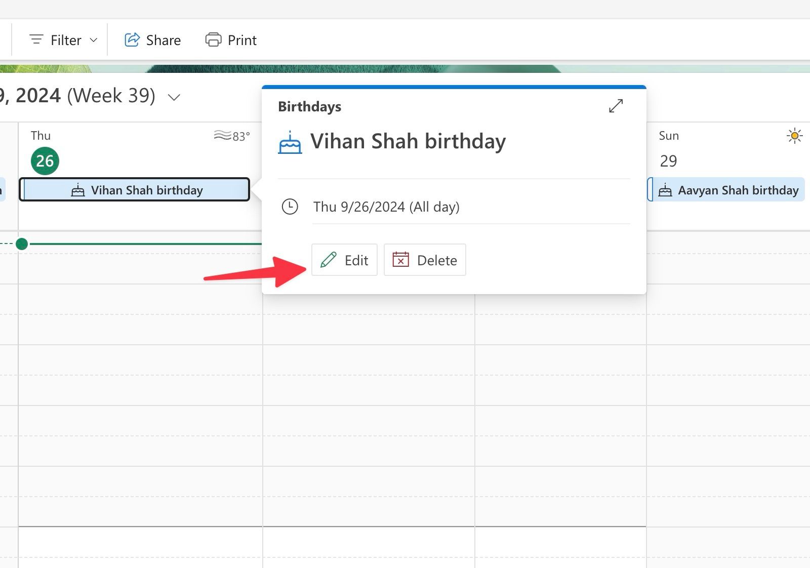 Outlook How to add or remove birthdays from your calendar