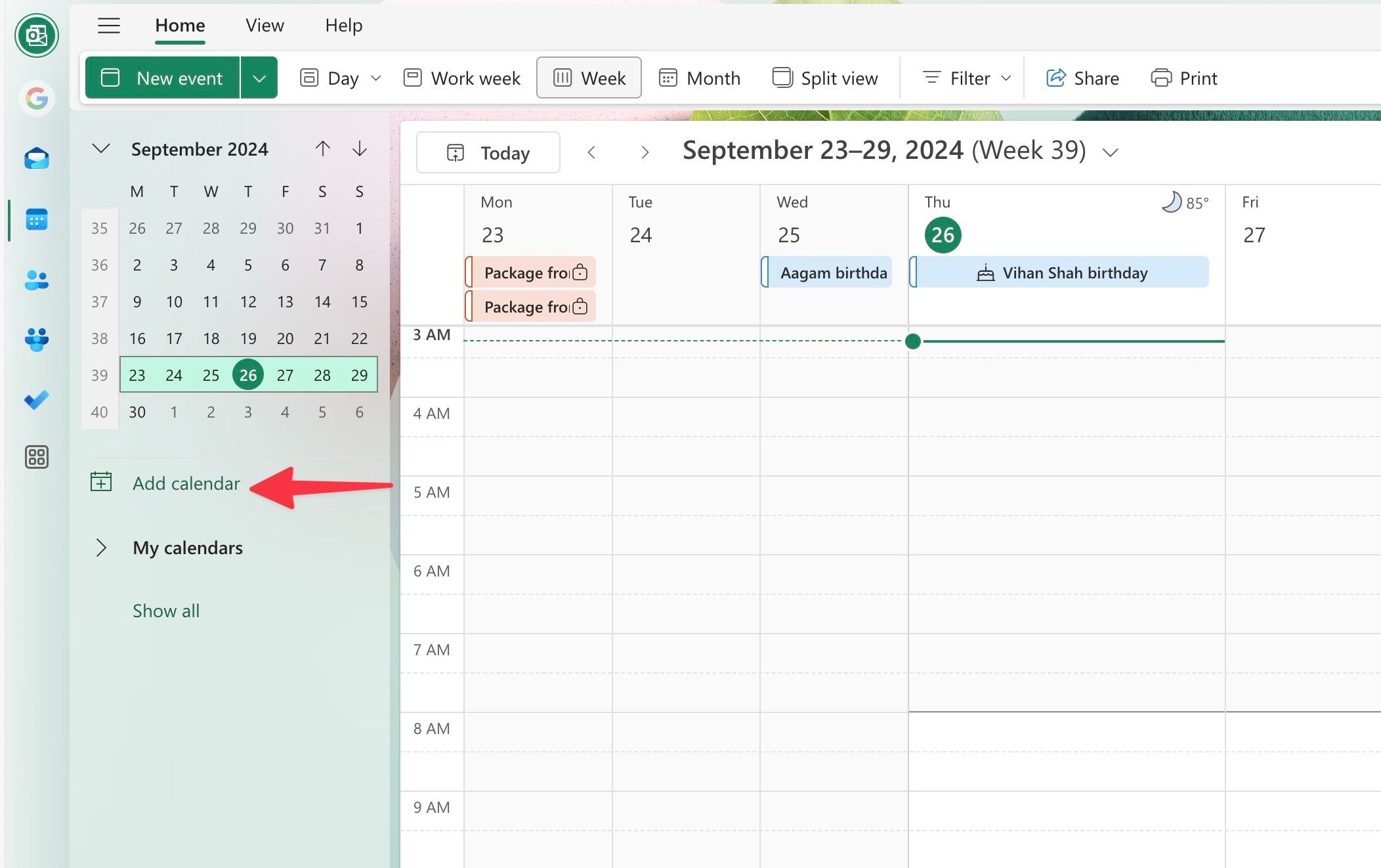 Outlook How to add or remove birthdays from your calendar