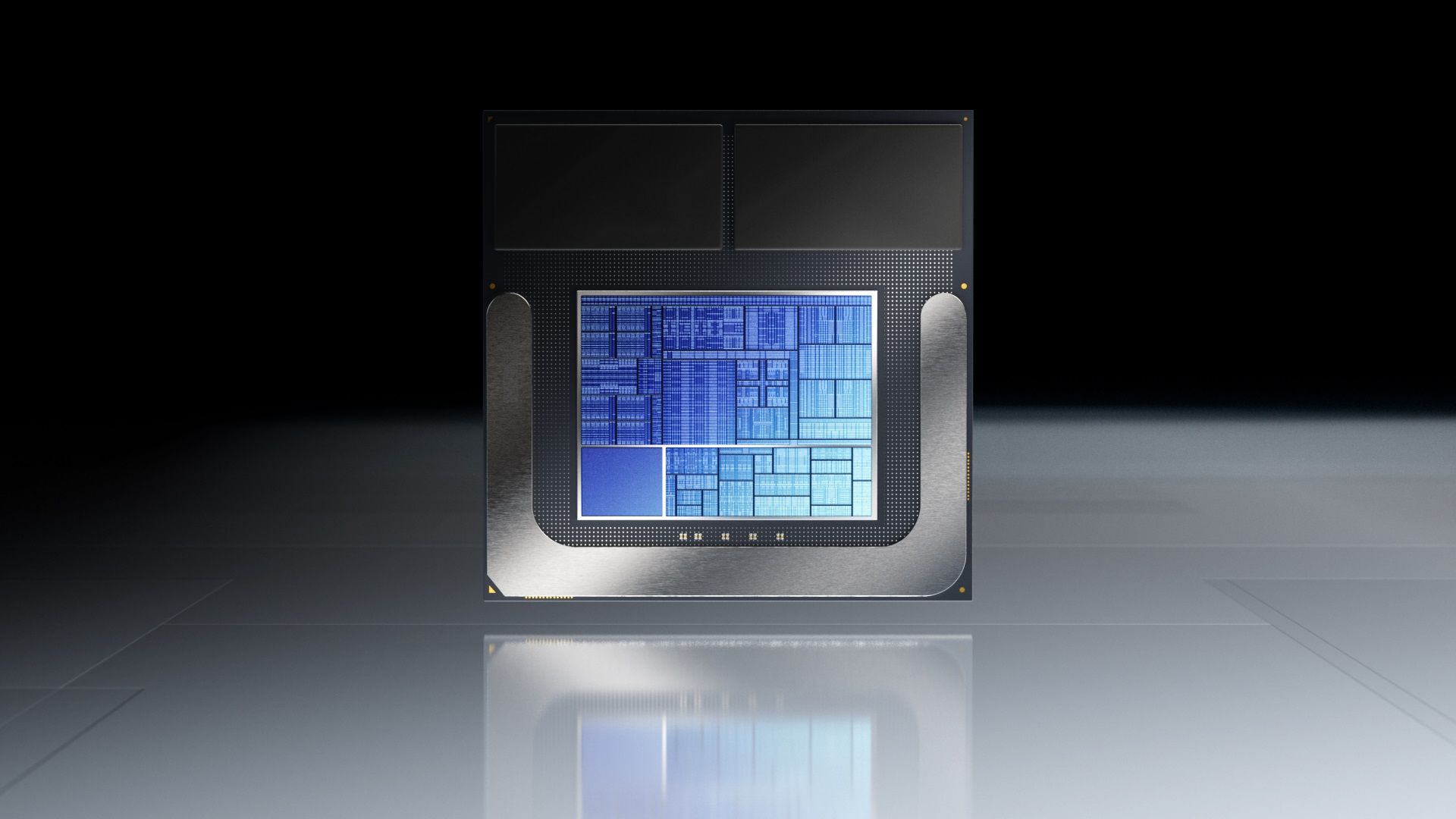 A render of the die inside the Intel Core Ultra 200V Series 2 CPU