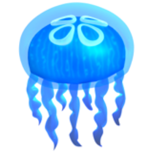 Image of jellyfish emoji on iOS