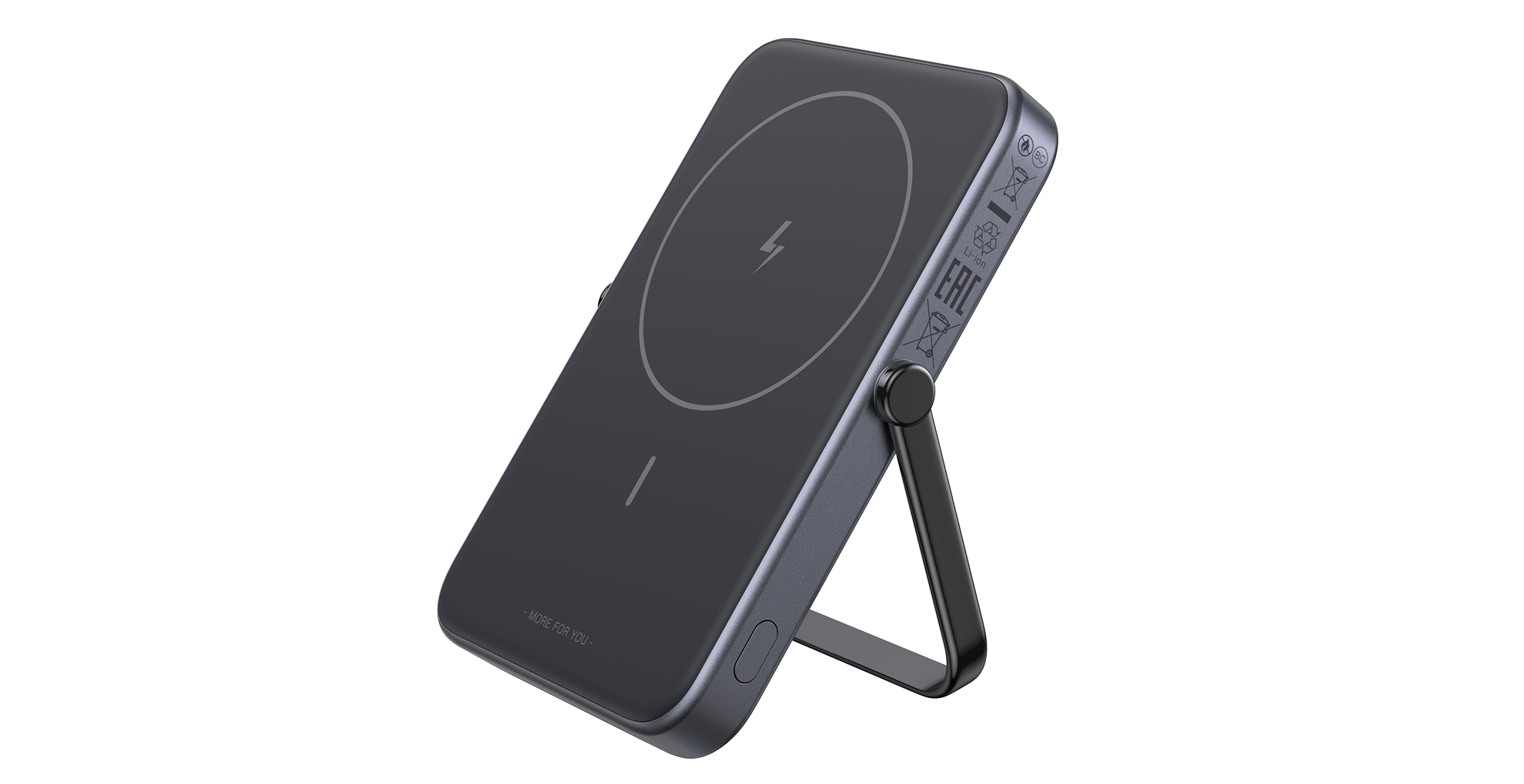 Ugreen Magnetic Wireless Power Bank 10000mAh 15W-Black1