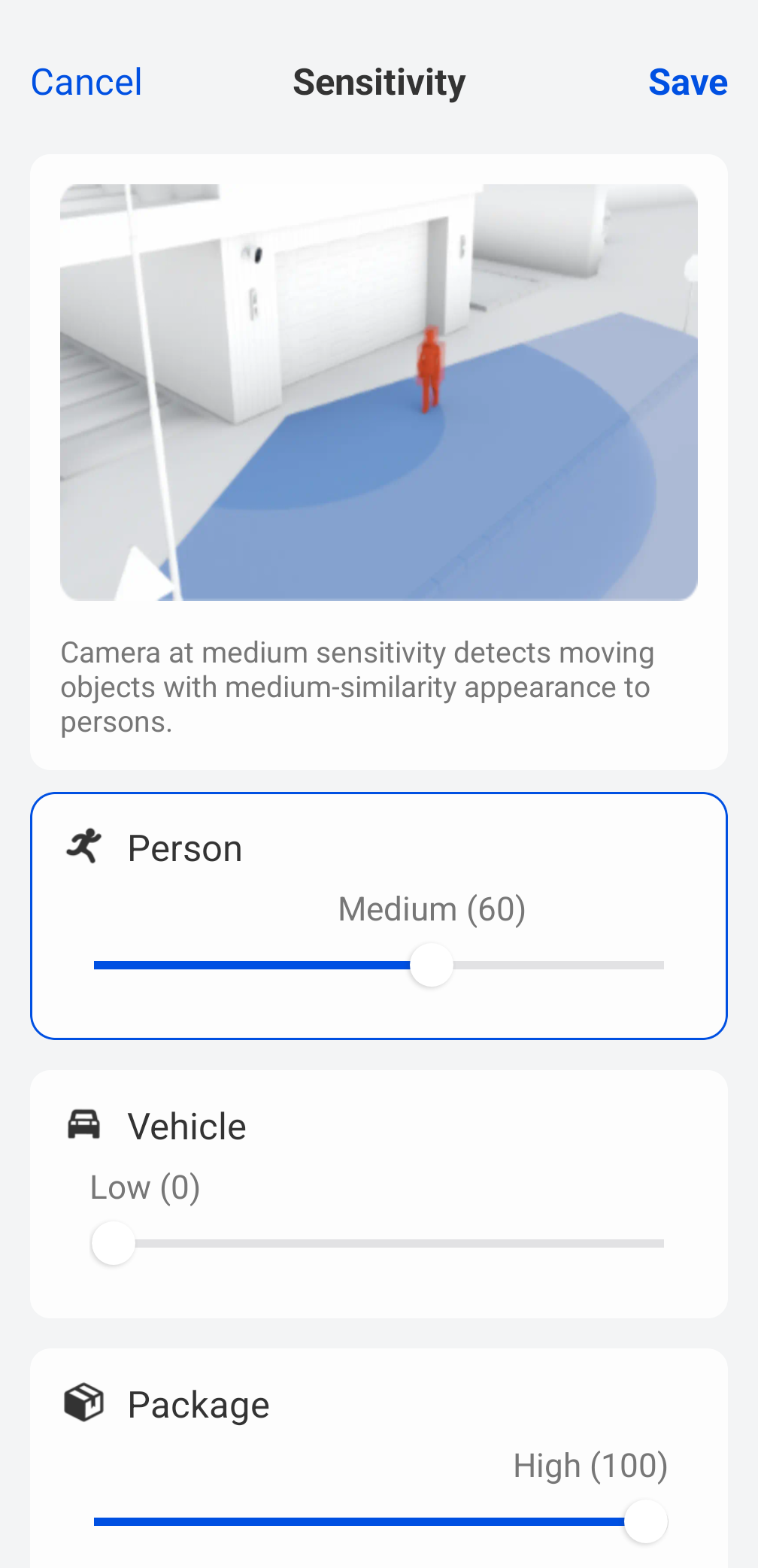 Recycling the smart movement detection of the battery bell application application