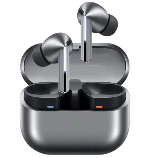 samsung galaxy buds 3 pro on a white background