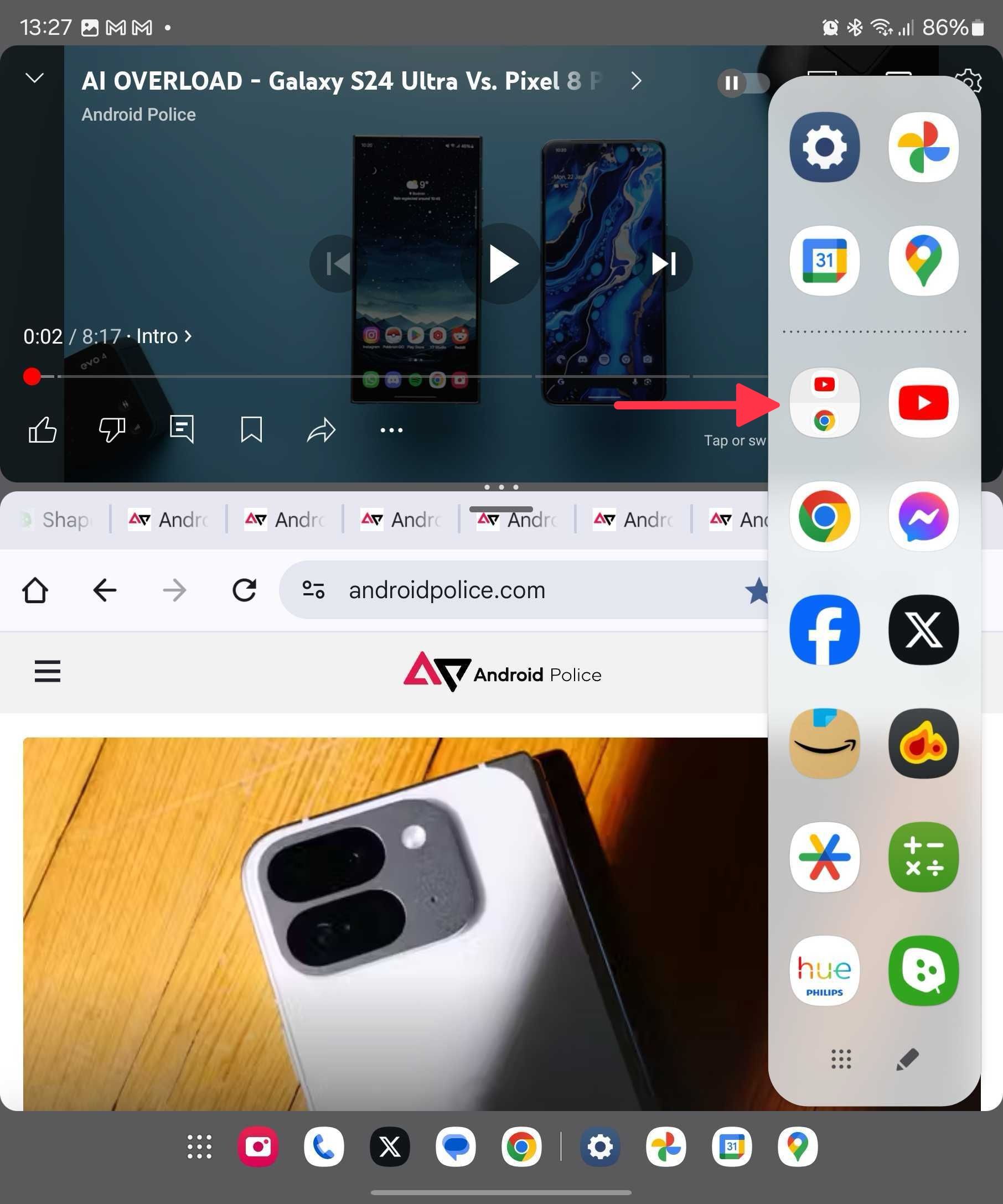 7 best Samsung Galaxy Z Fold 6 multitasking tips and tricks