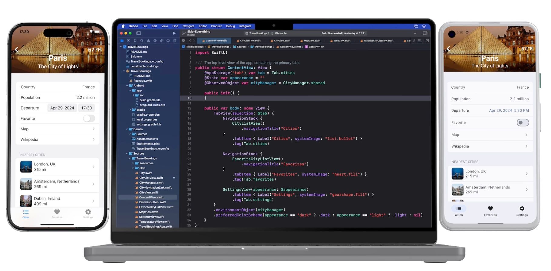 Skip running on Xcode