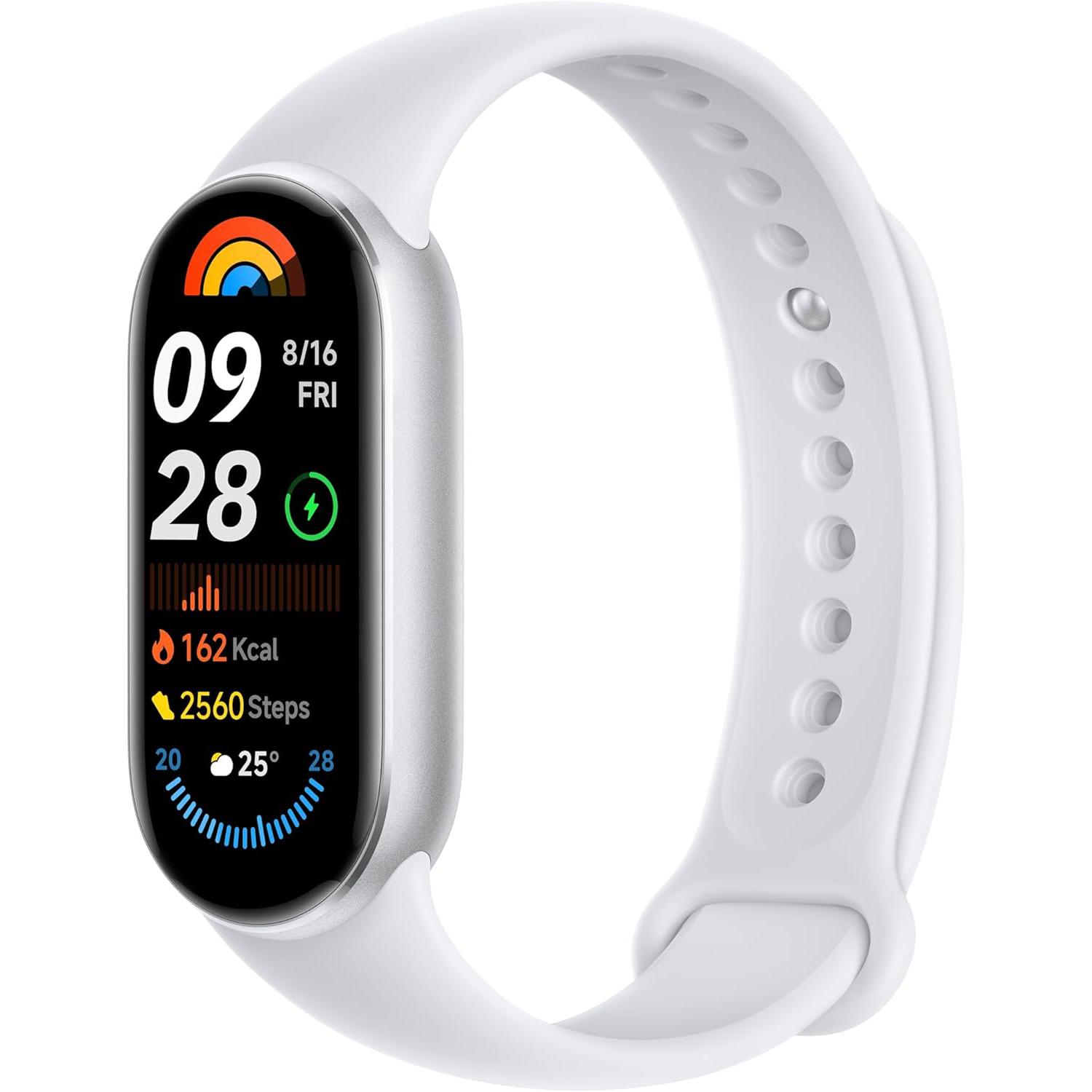 xiaomi smart band 9 product render on a white background